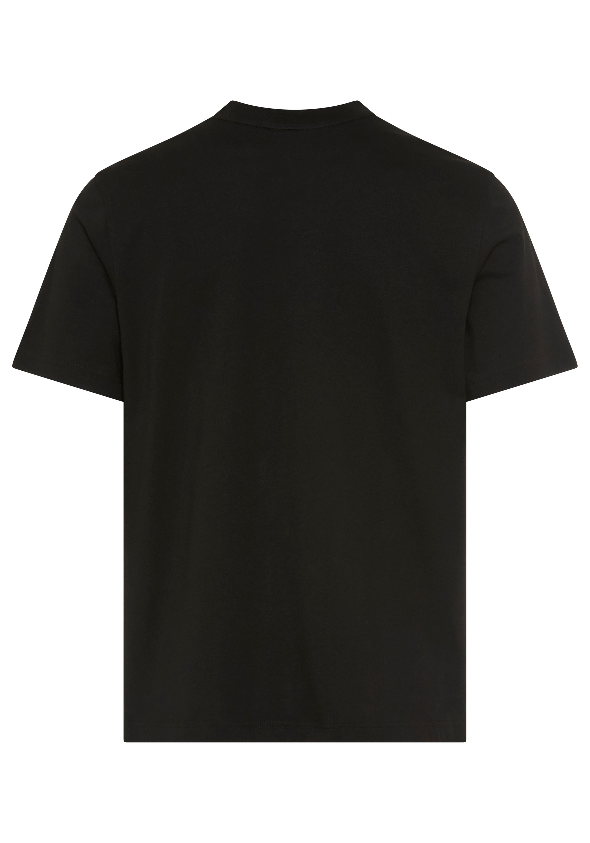 Lacoste T-Shirt Rundhalsausschnitt, Jersey-Qualität aus reiner Baumwolle günstig online kaufen