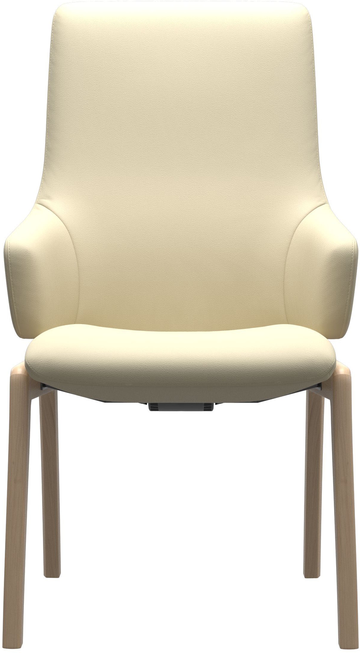 Stressless® Polsterstuhl »Laurel«, Leder PALOMA, High Back mit Armlehne, Größe L, mit abgerundeten Beinen in Eiche