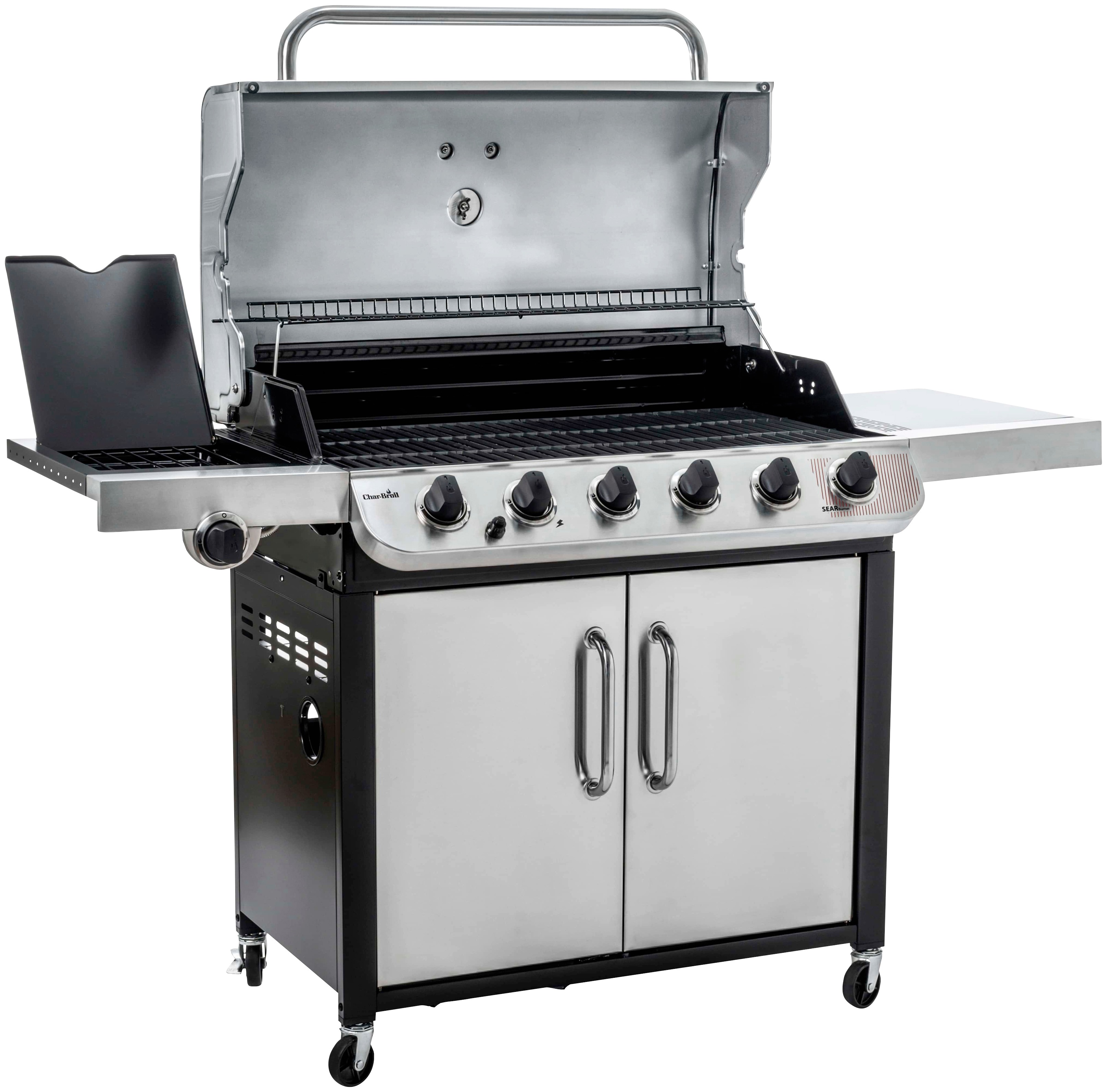 Char-Broil Gasgrill Convective 640 S - XL silberfarben Gasgrills Grills Garten Balkon