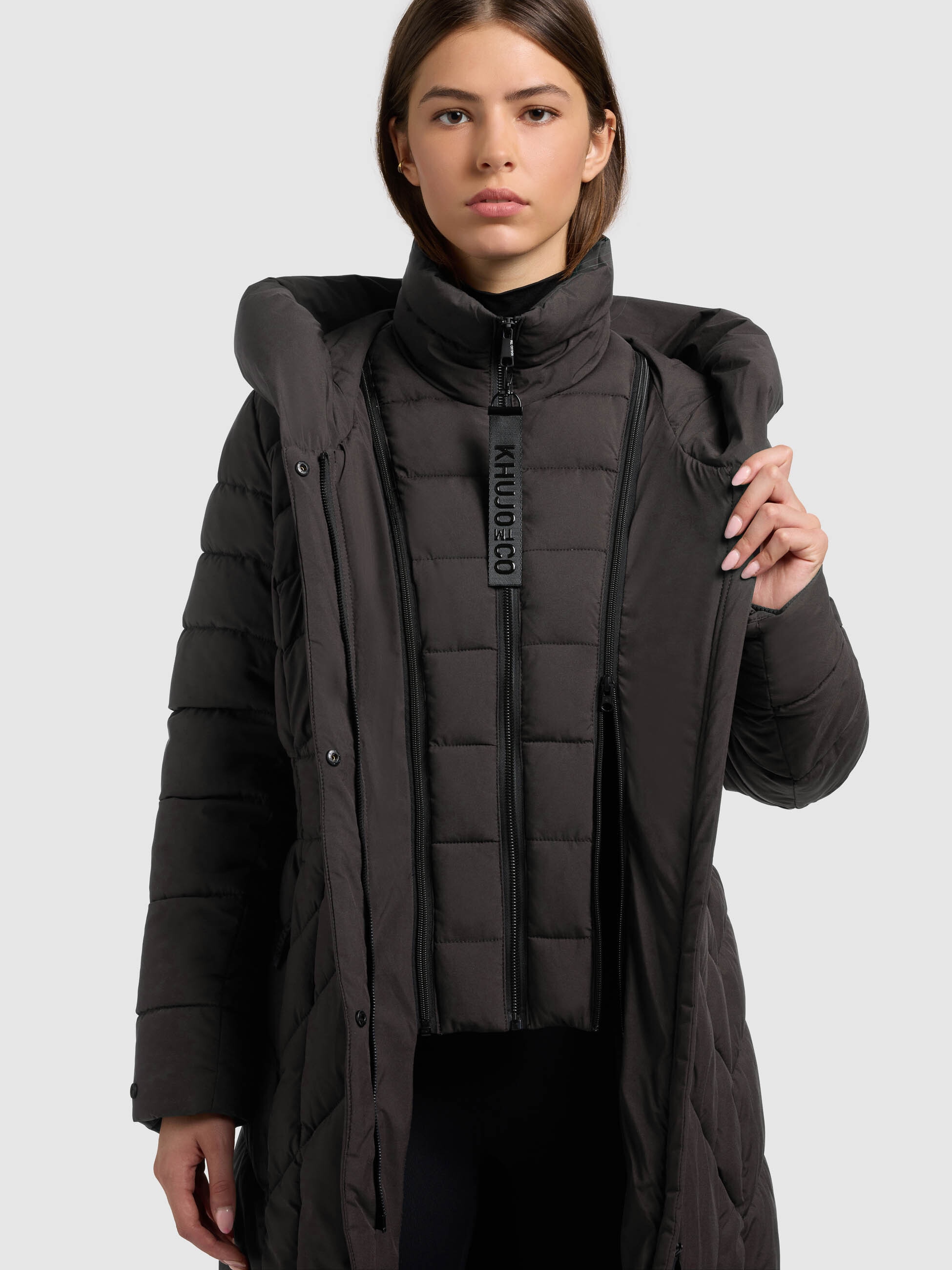 khujo Steppmantel »LAIO 2IN1 (EINSATZ HERAUSNEHMBAR)«