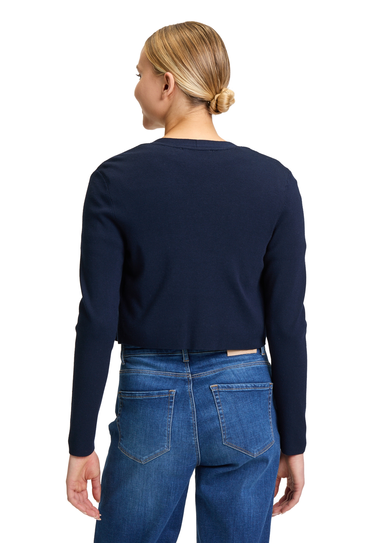 Betty&Co Strickjacke »Betty & Co Feinstrickjacke ohne Verschluss«, Struktur