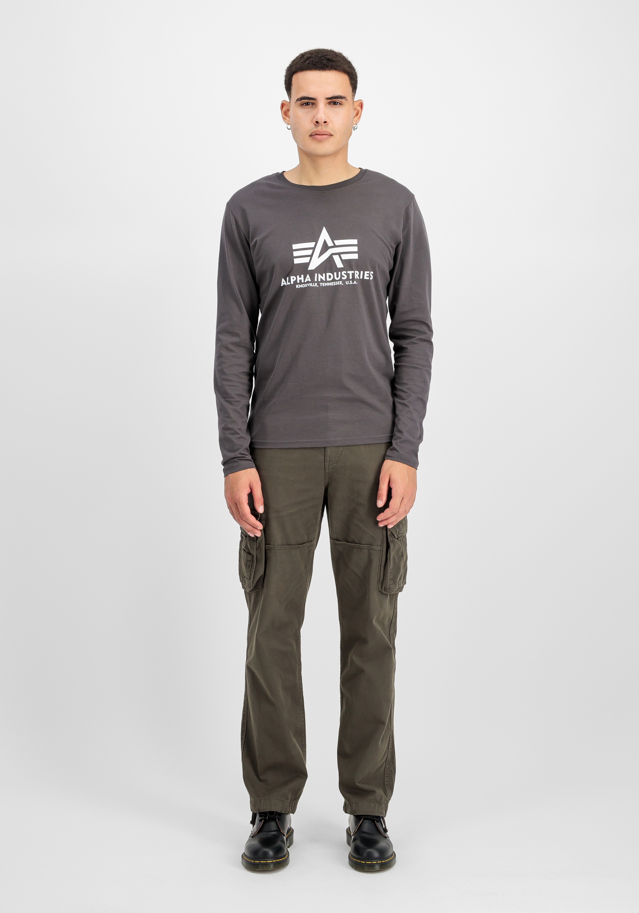 Alpha Industries Longsleeve "Alpha Industries Men - Longsleeves Basic Longs günstig online kaufen