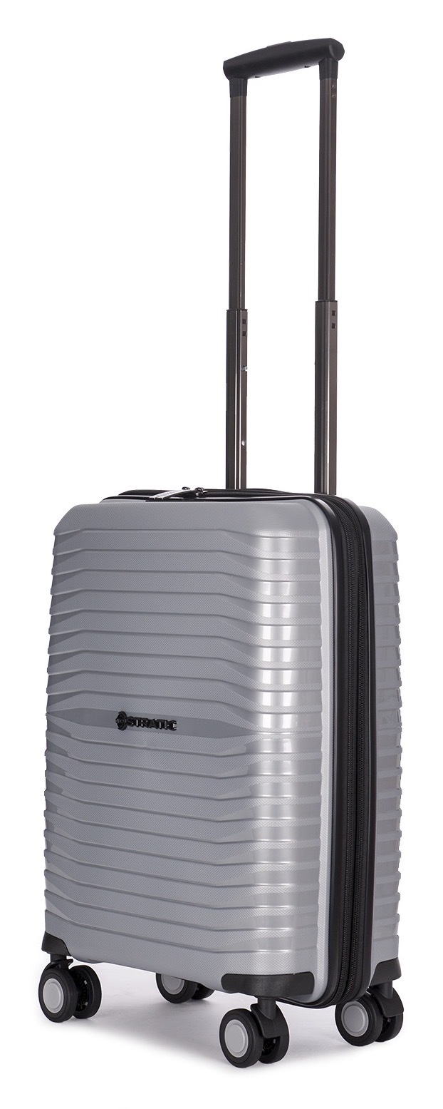Stratic Trolley »BRIGHT+ Koffer S«, (1 St.), 4 Rollen, Hartschalenkoffer Trolley TSA-Zahlenschloss STRATIC CONNECT NFC-Chip