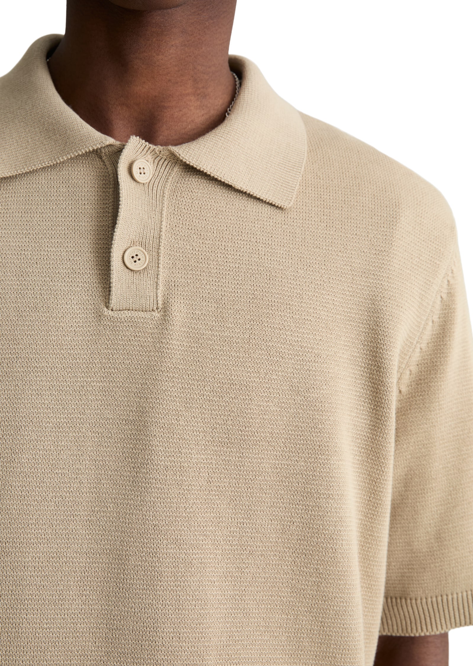 Marc O'Polo DENIM Poloshirt »mit feiner Rippstruktur«