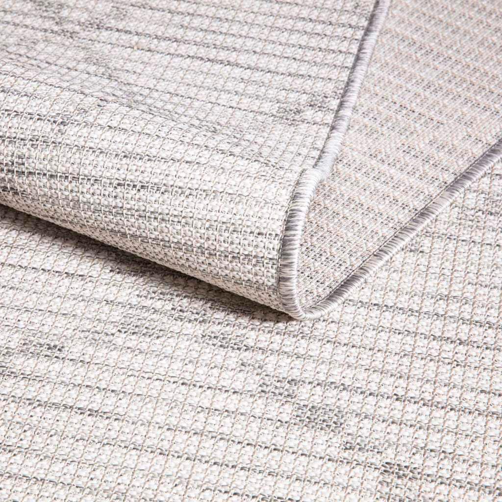 Carpet City Outdoorteppich »PALM3526« rechteckig 5 mm Höhe Wetterfest & UV-beständig, für Balkon, Terrasse, Küche, flach gewebt