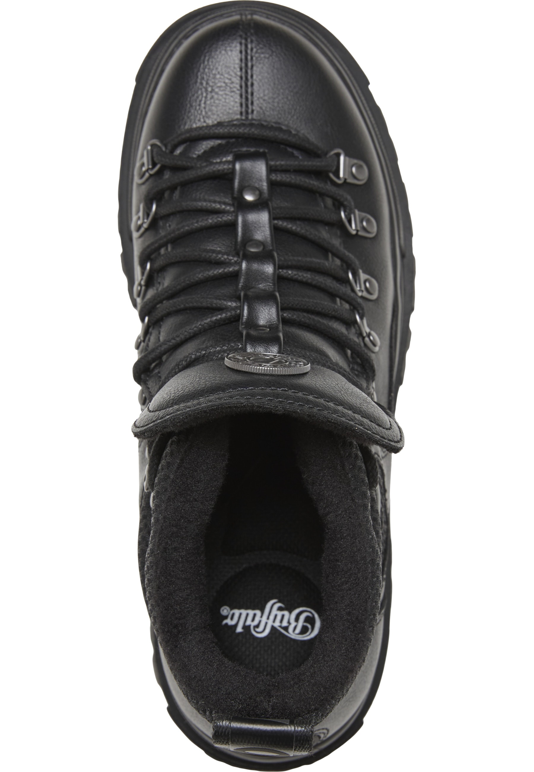 Buffalo Stiefel »Buffalo ASPHA LACE UP HIKE - VEGAN NUBUCK/MESH«