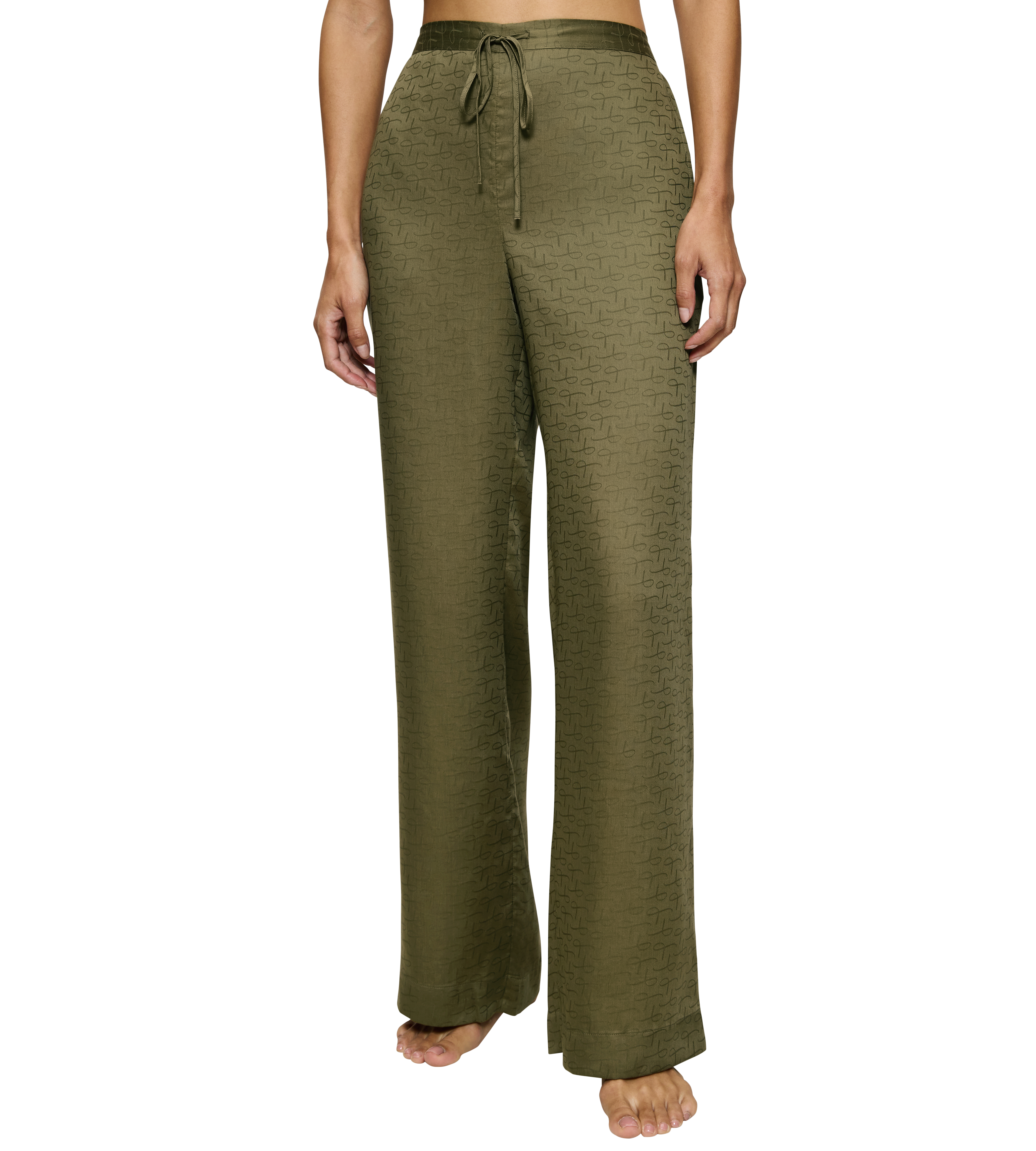 Triumph "Silky Sensuality Trousers" mit Monogram-Jaquard
