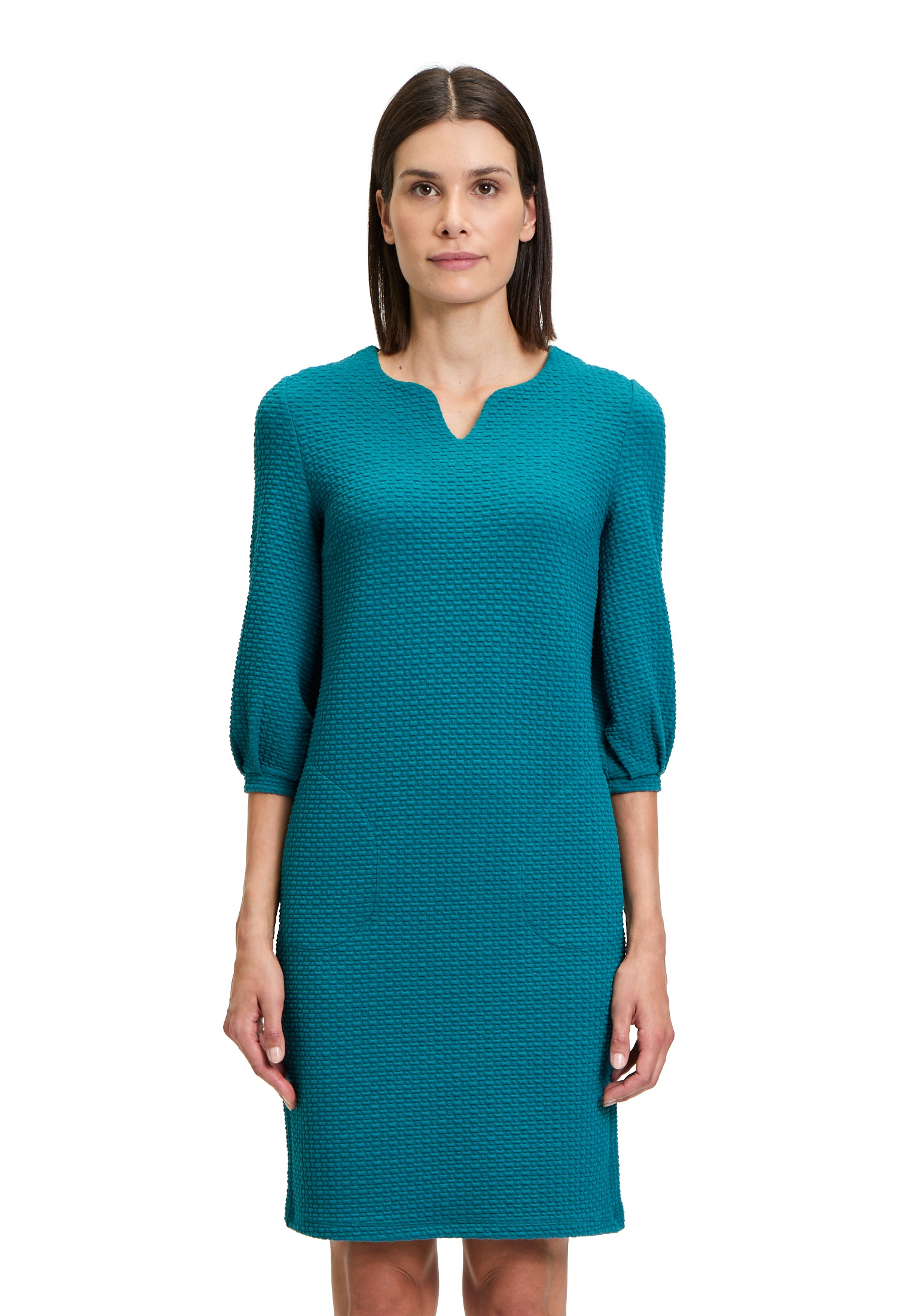 Betty Barclay Jerseykleid "Damen knielang" Nahttasche Form günstig online kaufen