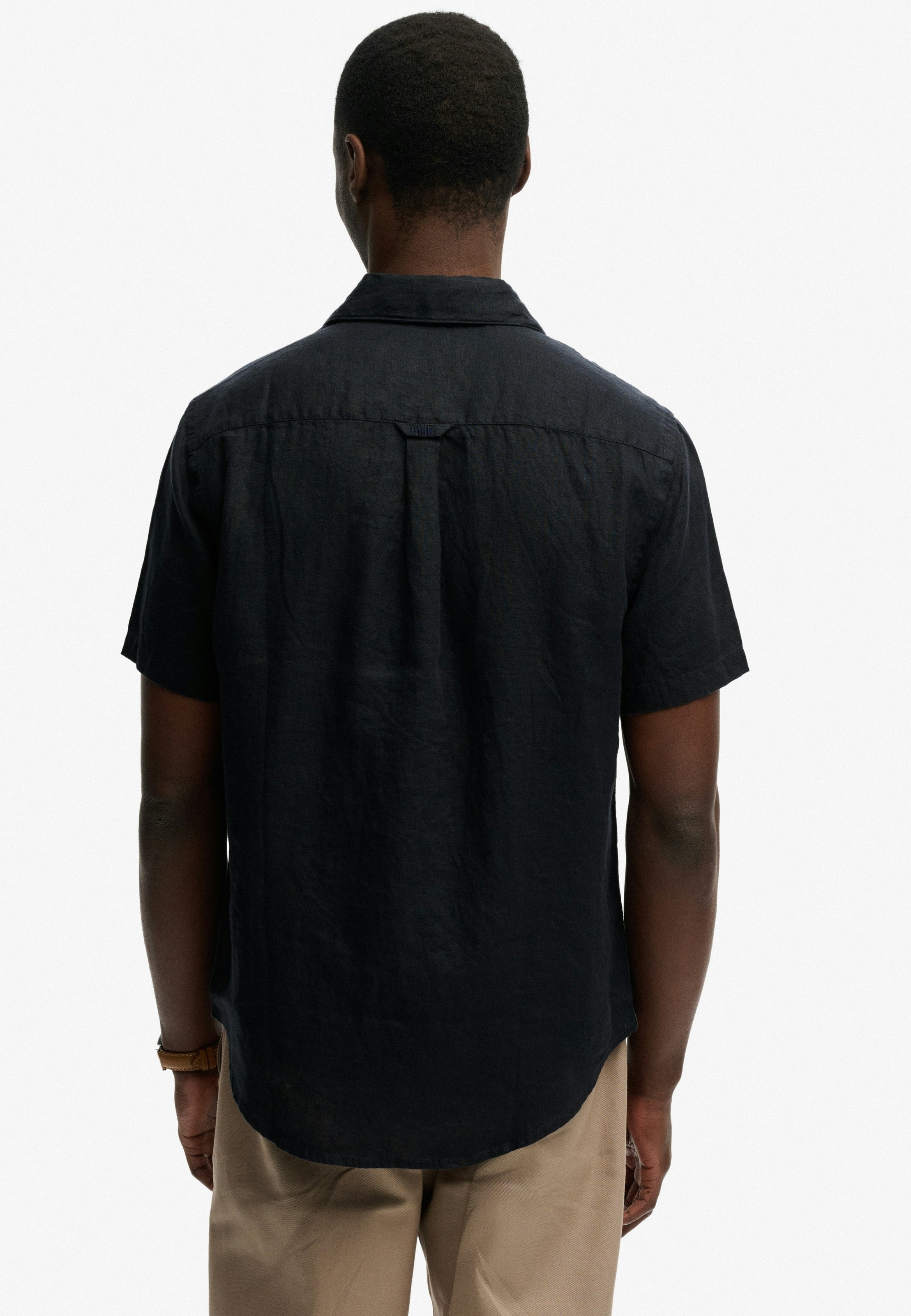 Thumbnail - Superdry Leinenhemd "RIVIERA S/S LINEN SHIRT" aus 100% Leinen