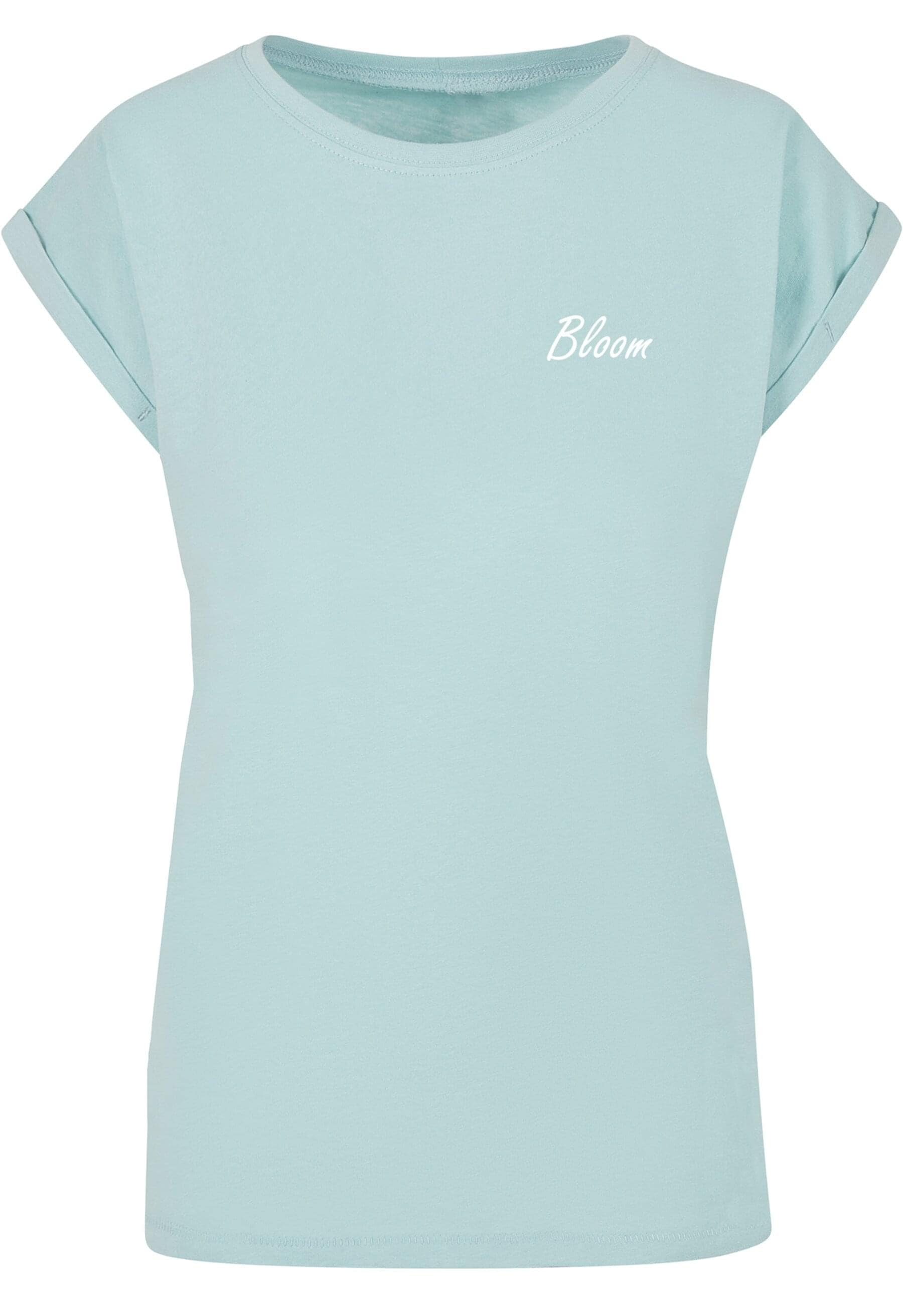 Merchcode T-Shirt "Merchcode Damen Ladies Flowers Bloom Extended Shoulder T günstig online kaufen