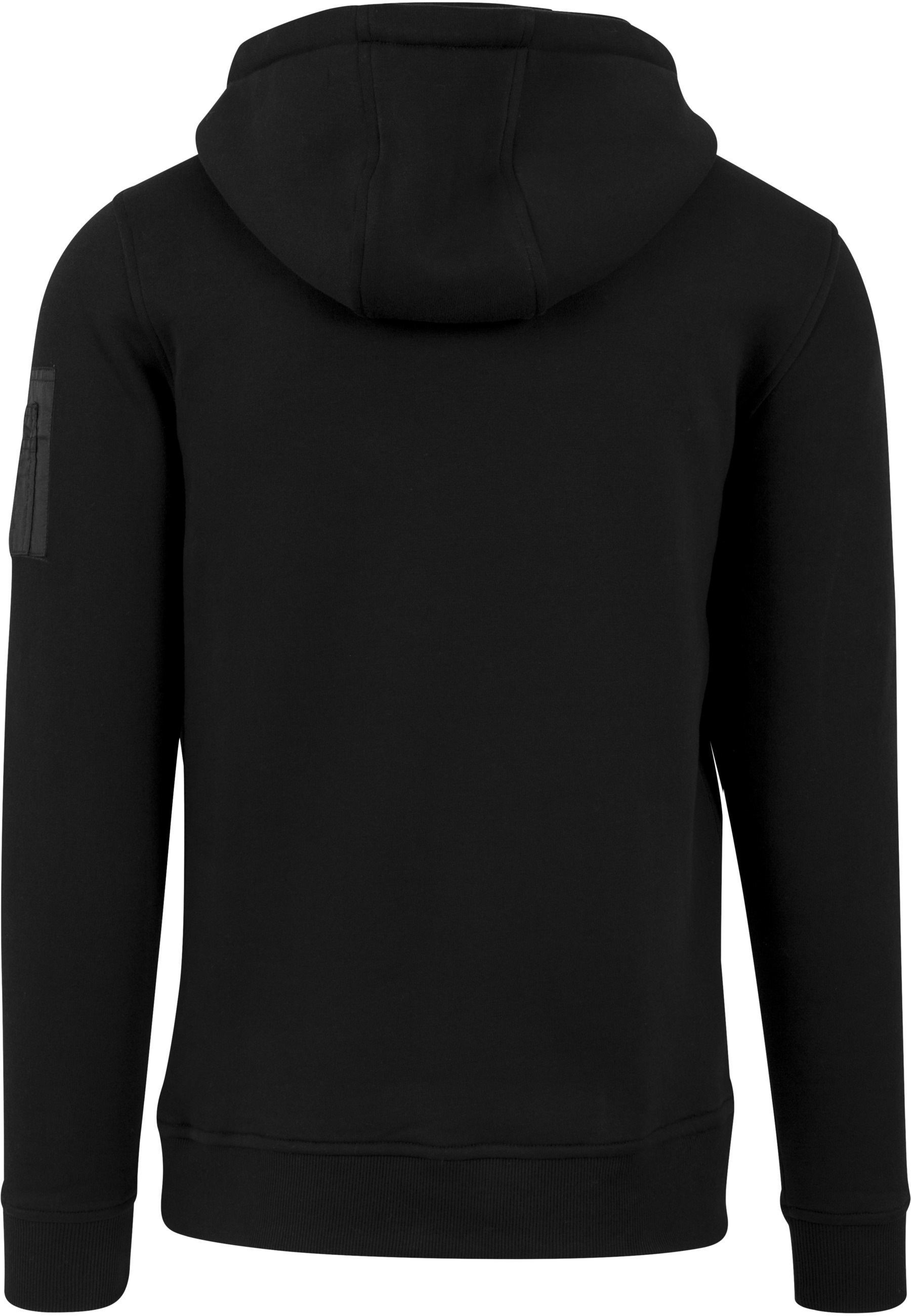 URBAN CLASSICS Rundhalspullover "Urban Classics Herren Sweat Bomber Hoody" günstig online kaufen