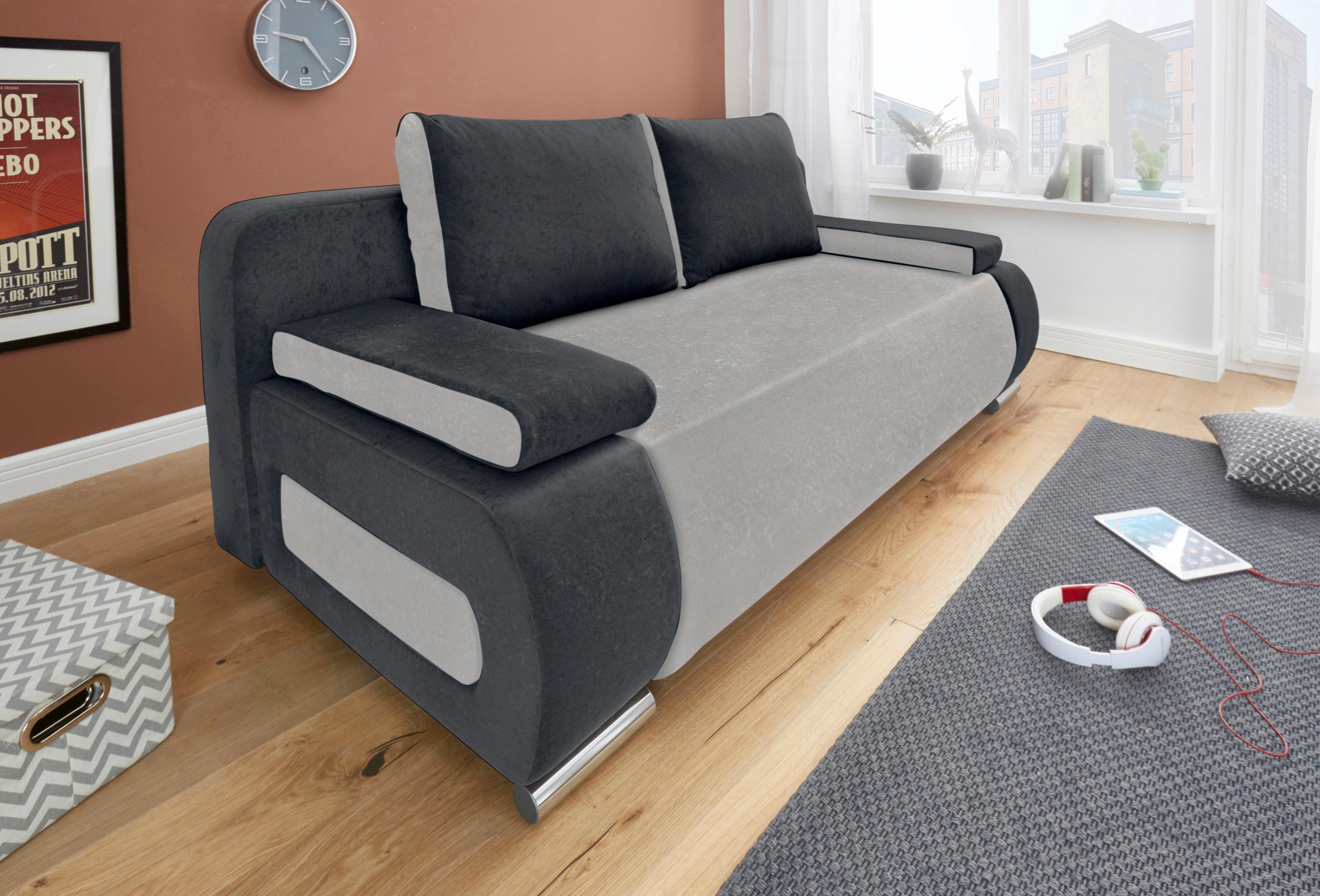 COLLECTION AB "Moritz B: 200 cm, Liegefl. 142x200 cm" Gästebettfunktion, frei stellbar, Wohnkomfort