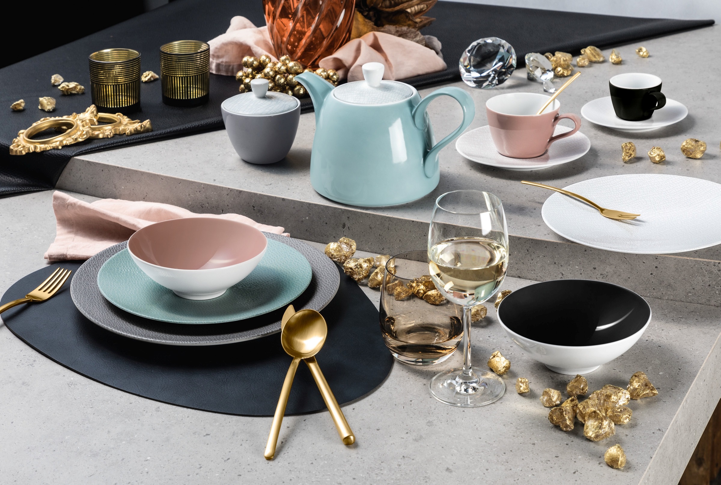 Seltmann Weiden Untertasse »Life Fashion« Kombi-Untertasse 13,5 cm