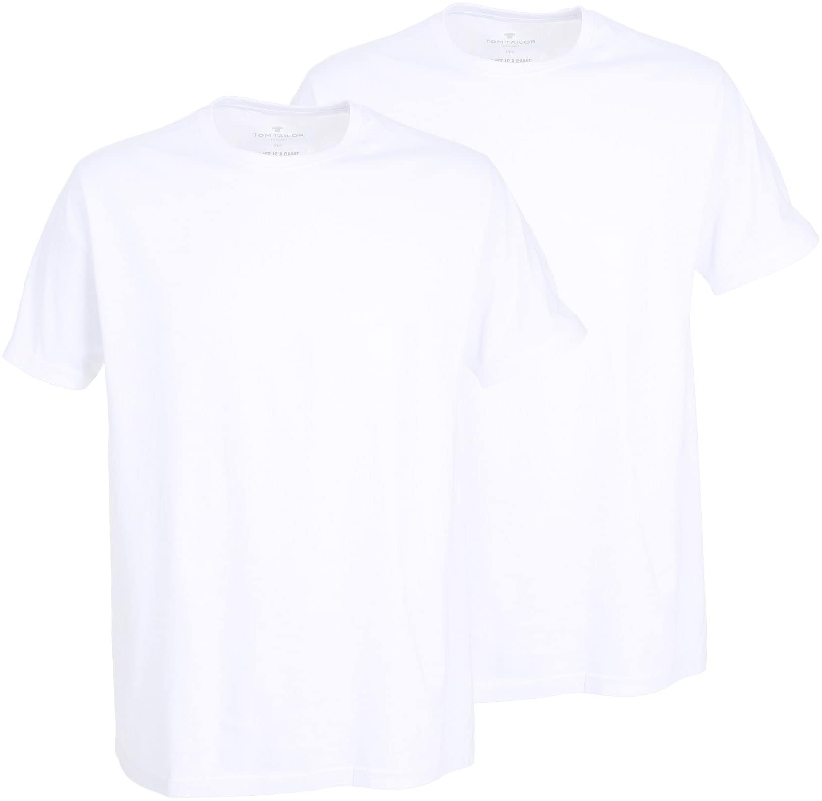 TOM TAILOR T-Shirt "Ohio", Kurzarm, Rundhalsausschnitt, basic, locker, elas günstig online kaufen