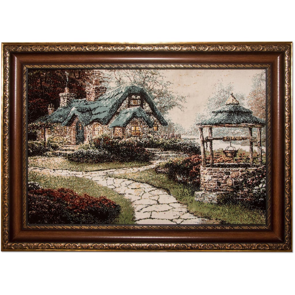 morgenland Wandteppich »Bild-Teppich Figurativ 85 x 60 cm«, rechteckig