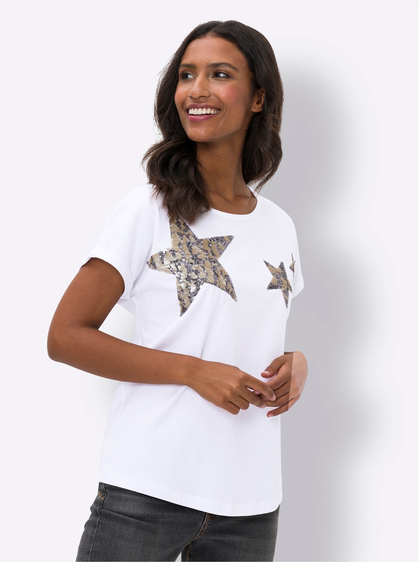 heine T-Shirt »Shirt«, (1 tlg.)