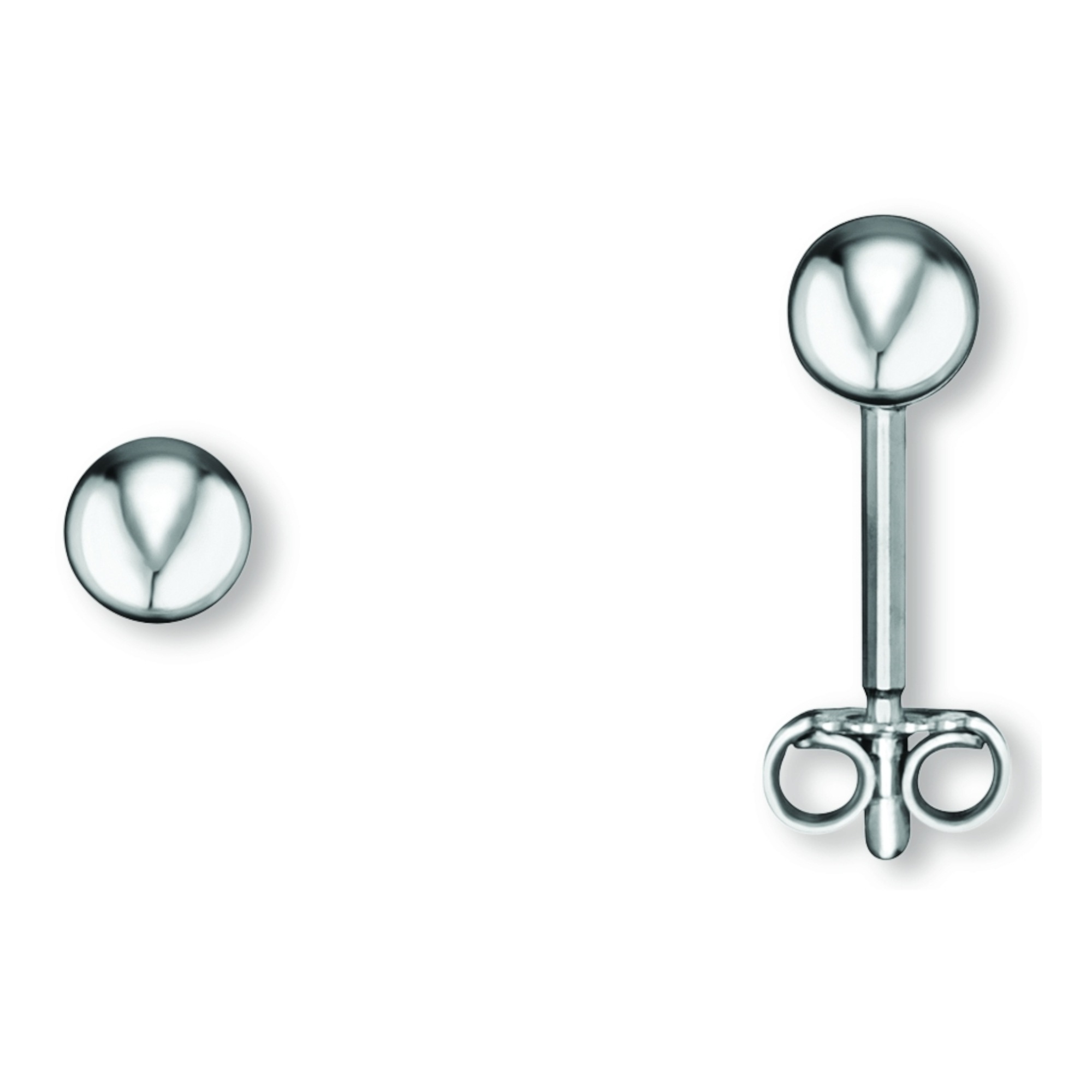 Paar Ohrhänger ONE ELEMENT "Kugel Ohrringe Ohrstecker aus 925 Silber", silber, Ohrringe, Damen, Damen, Silber 925 (Sterlingsilber), Fein gefertigt – ein Zeichen mit besonderer Bedeutung