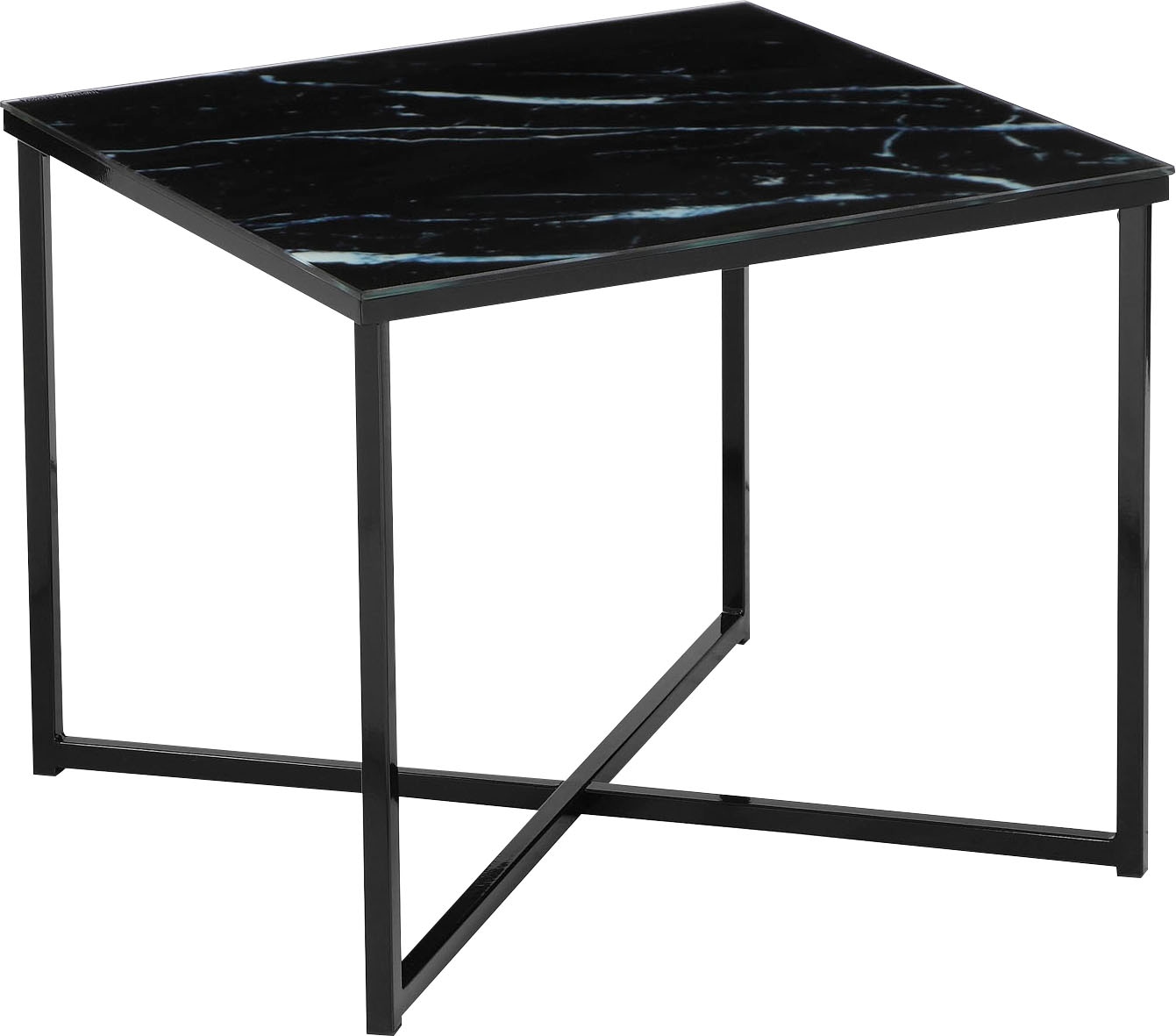 SalesFever Beistelltisch, Elegante Tischplatte in edler Marmoroptik günstig online kaufen
