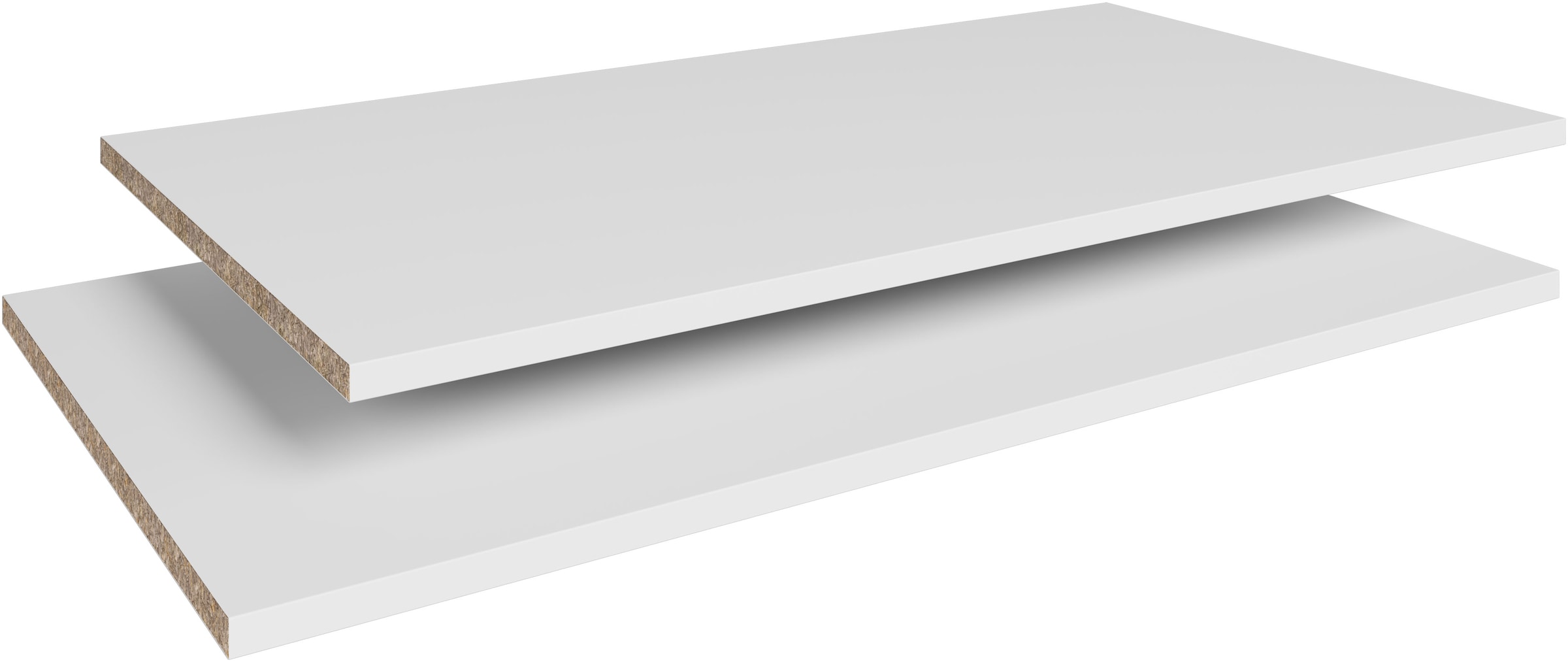 Einlegeboden INOSIGN, B:86,9cm H:1,5cm T:46cm, weiß, FSC-zertifizierter Holzwerkstoff, Einlegeböden, "für Kleiderschrank", Einlegeboden Zubehör für