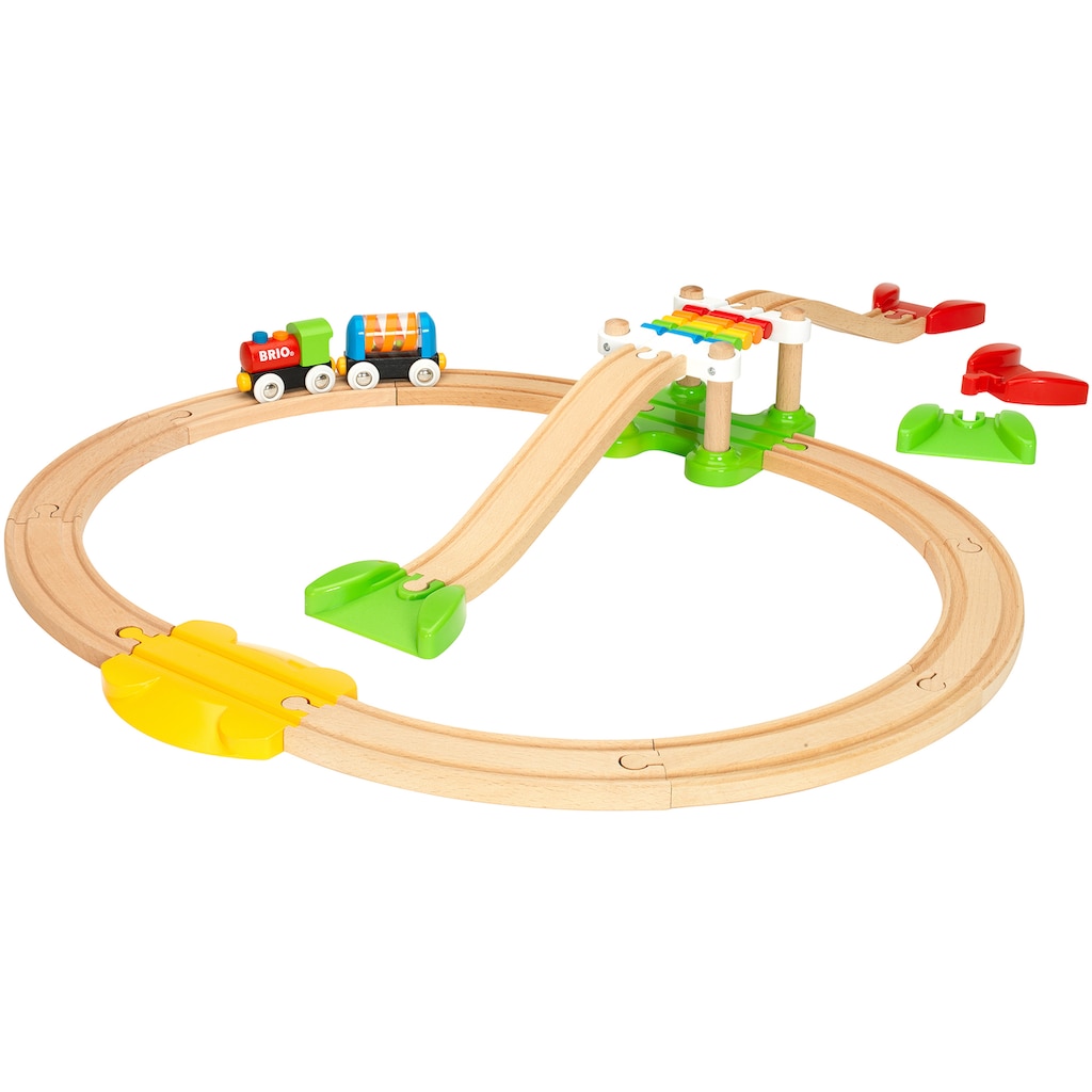 BRIO® Spielzeug-Eisenbahn »BRIO® WORLD, Mein erstes Bahn Spiel Set«, (Set)