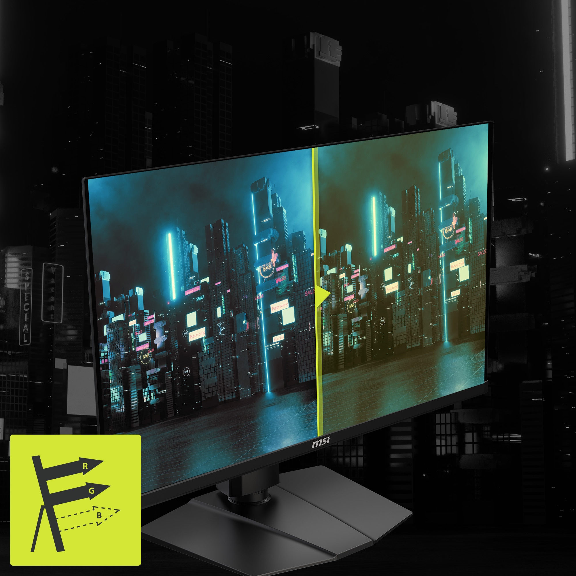 MSI Gaming-Monitor »MAG 274QRF QD E2«, 69 cm/27 Zoll, 2560 x 1440 px, WQHD, 1 ms Reaktionszeit, 180 Hz