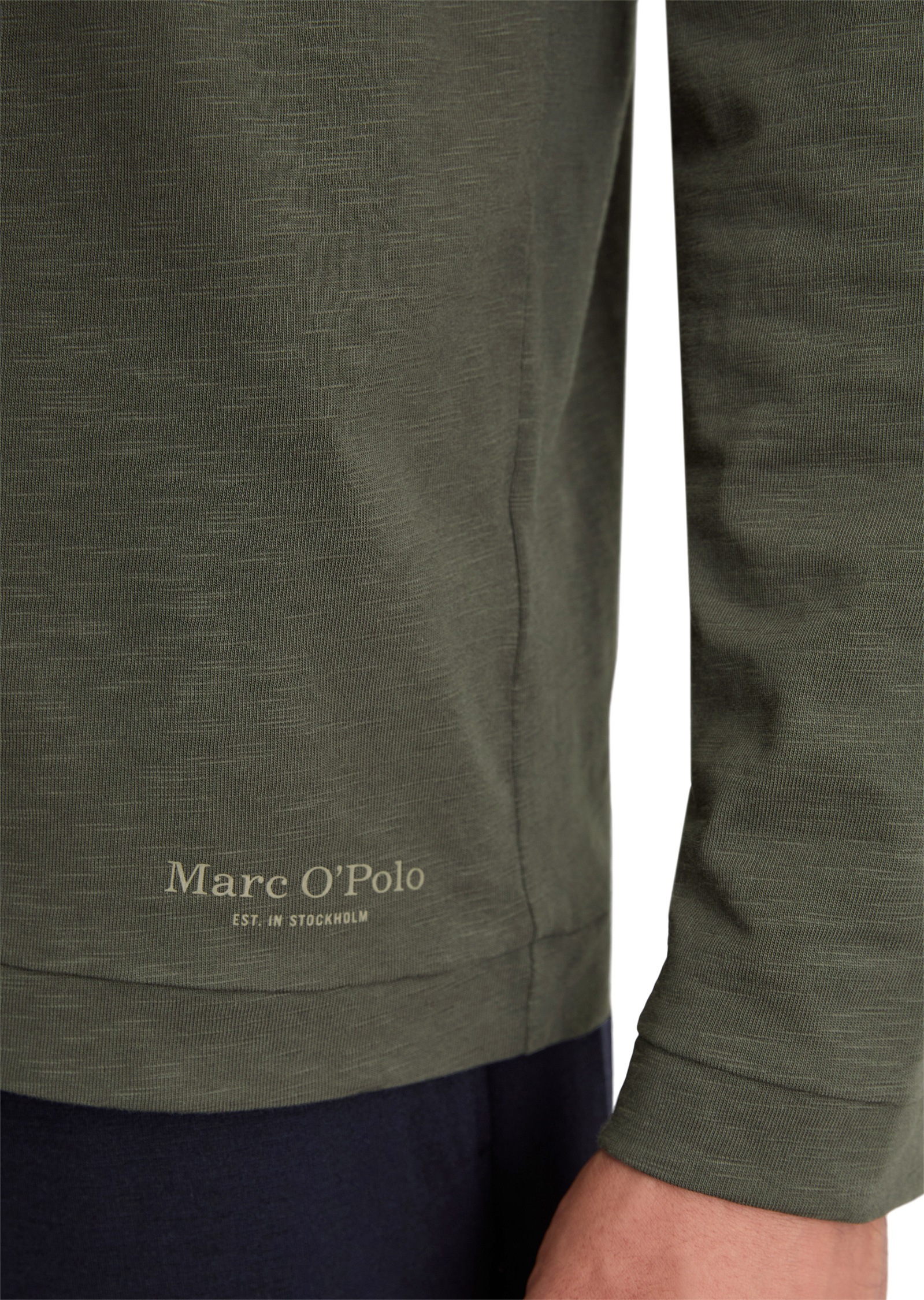 Marc O'Polo Langarmshirt »aus reiner Bio-Baumwolle«