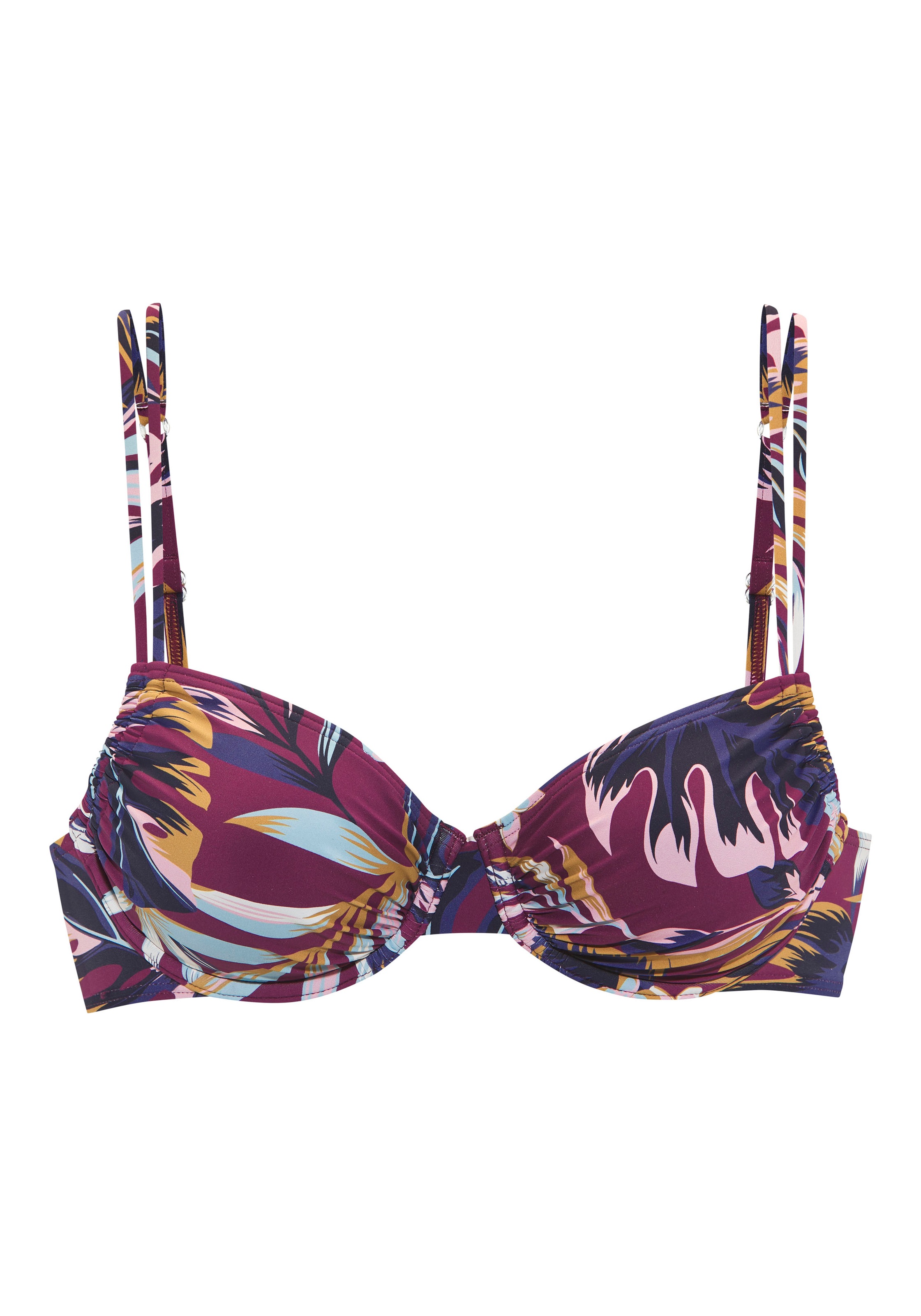LASCANA Bügel-Bikini-Top "Odetta" im floralen Design günstig online kaufen