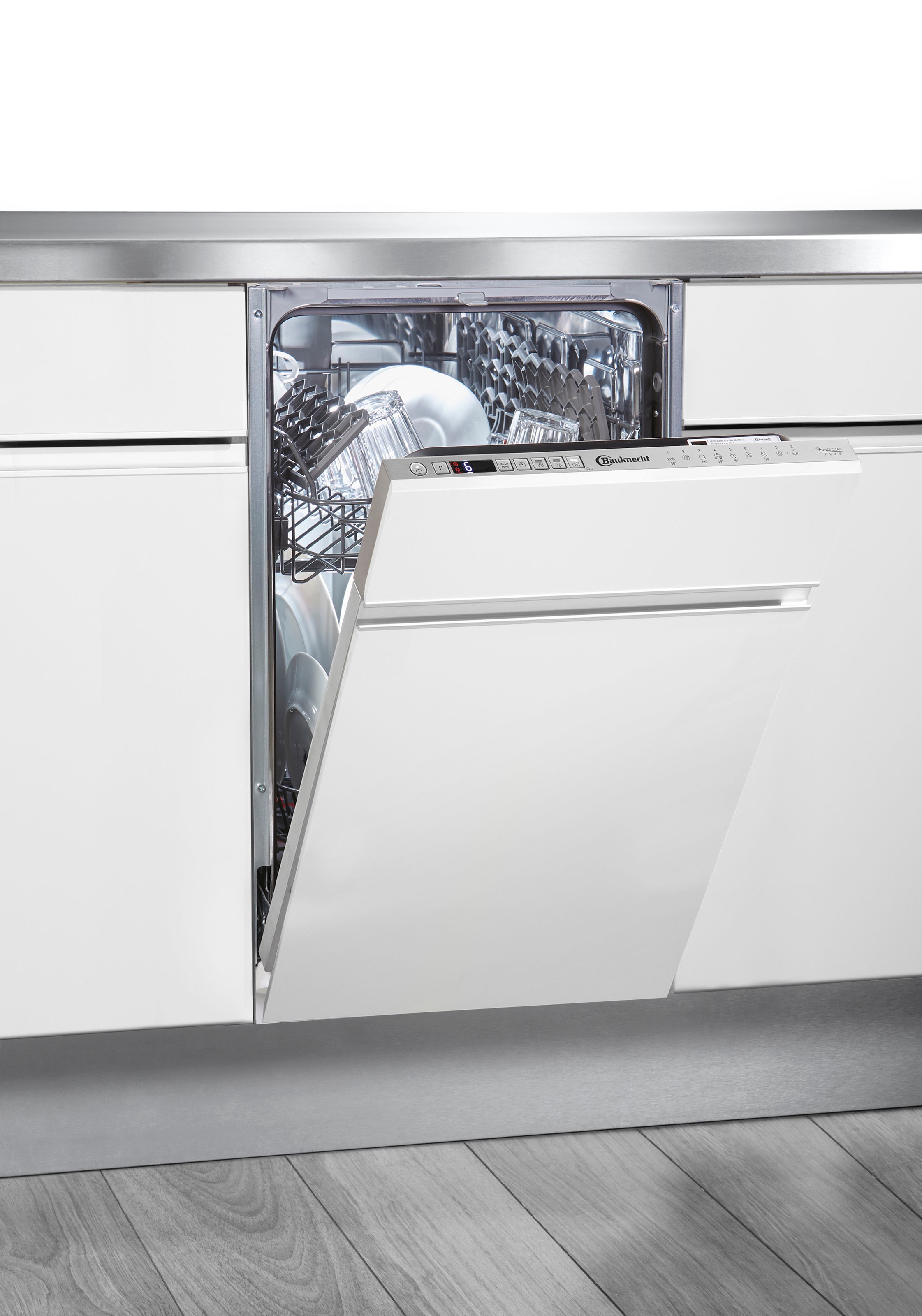 BAUKNECHT vollintegrierbarer Geschirrspüler "BSIO 3T223 PE X (2)" 10 Maßged günstig online kaufen