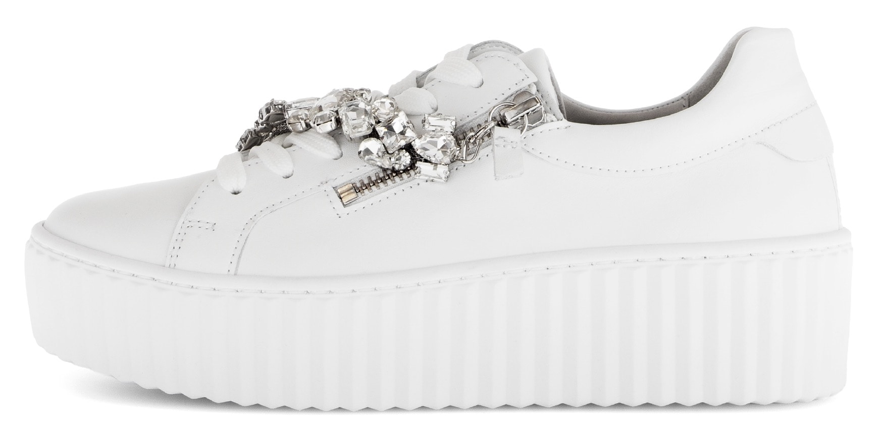 Gabor Plateausneaker, Freizeitschuh, Halbschuh, Schnürschu mit Best Fitting-Ausstattung