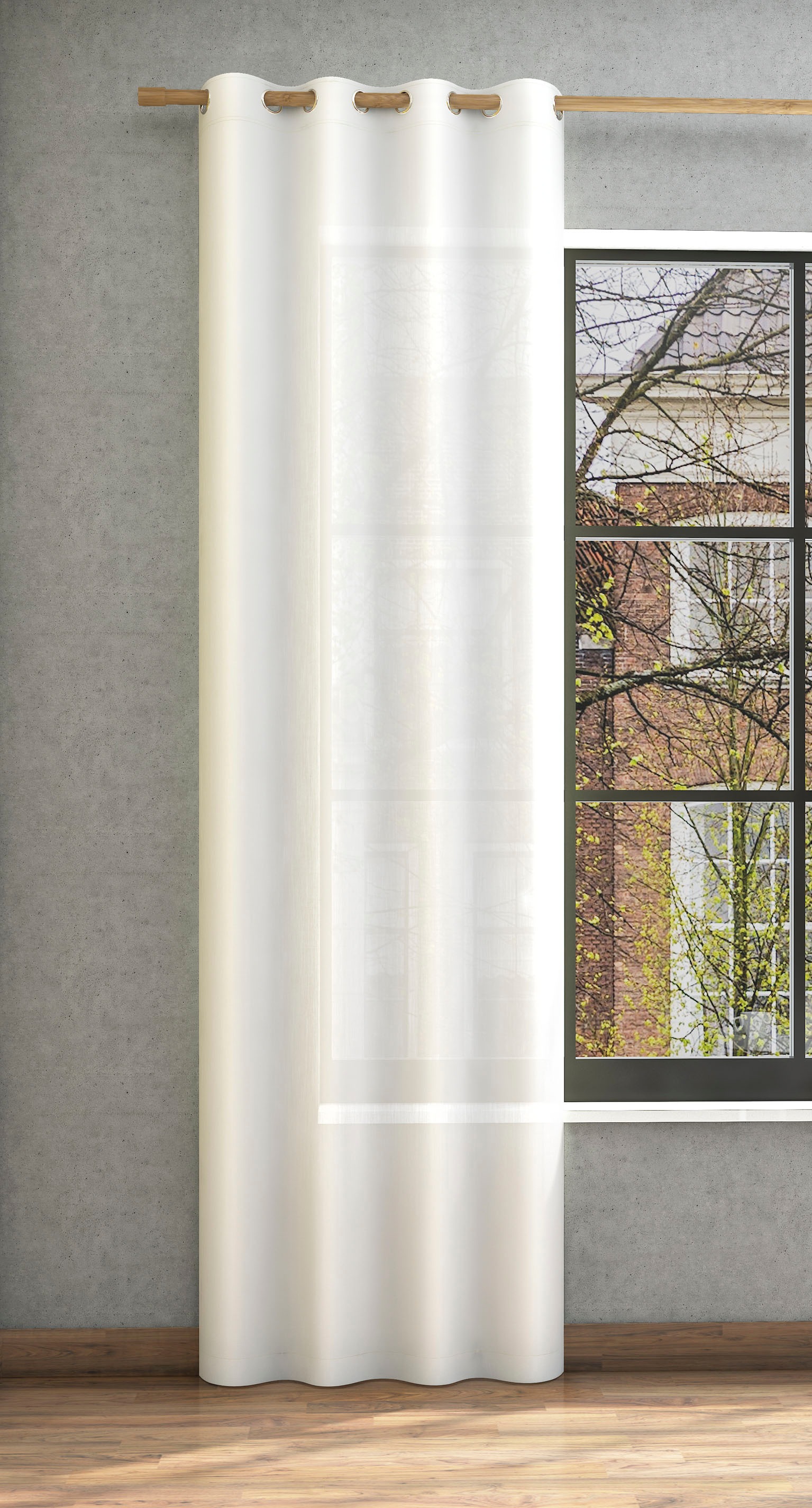Neutex for you! Vorhang »Libre-ECO«, (1 St.), Nachhaltig, Breite 142 cm,  nach Maß kaufen | BAUR