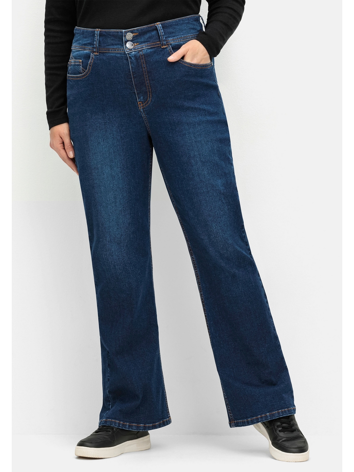Sheego Bootcut-Jeans »Große Größen«, im Curvy-Schnitt MANUELA
