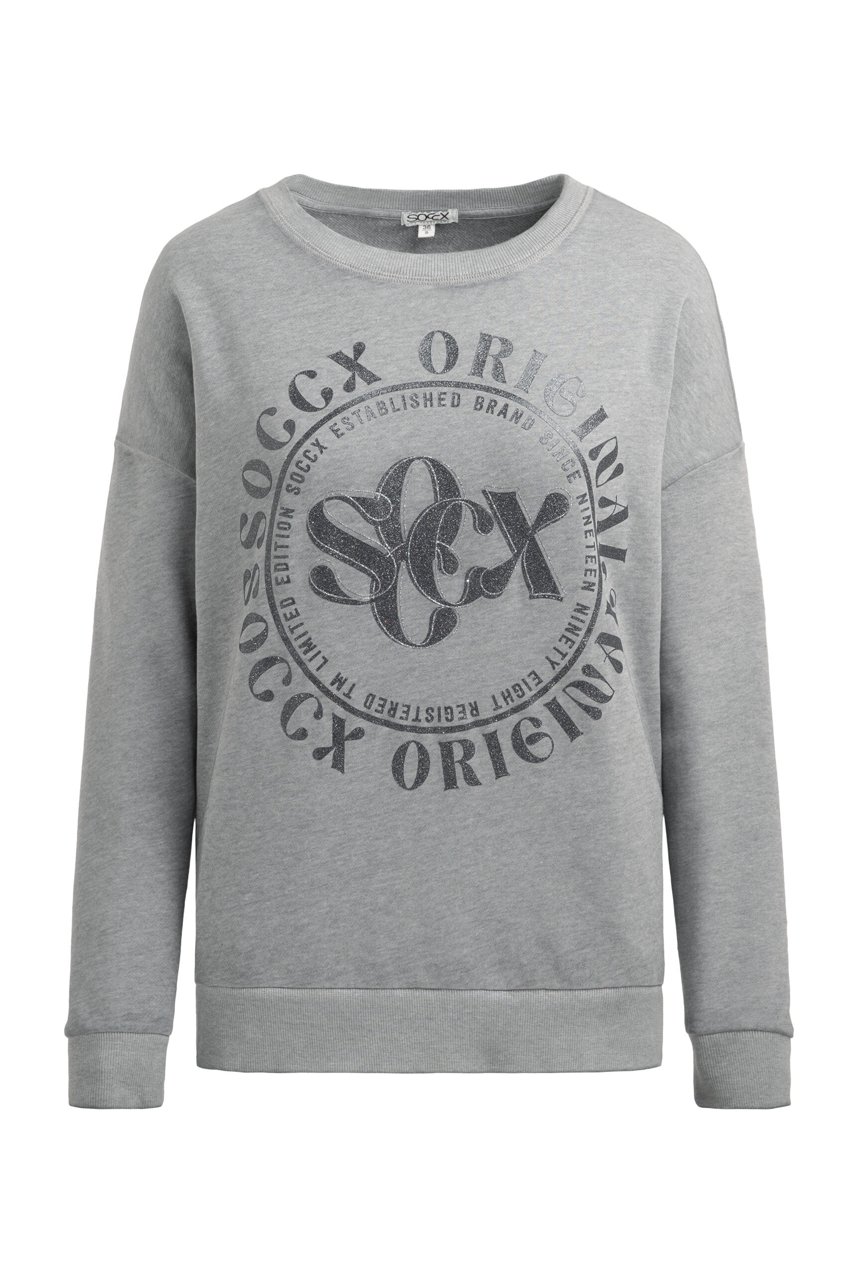 SOCCX Sweater, mit überschnittenen Schultern günstig online kaufen