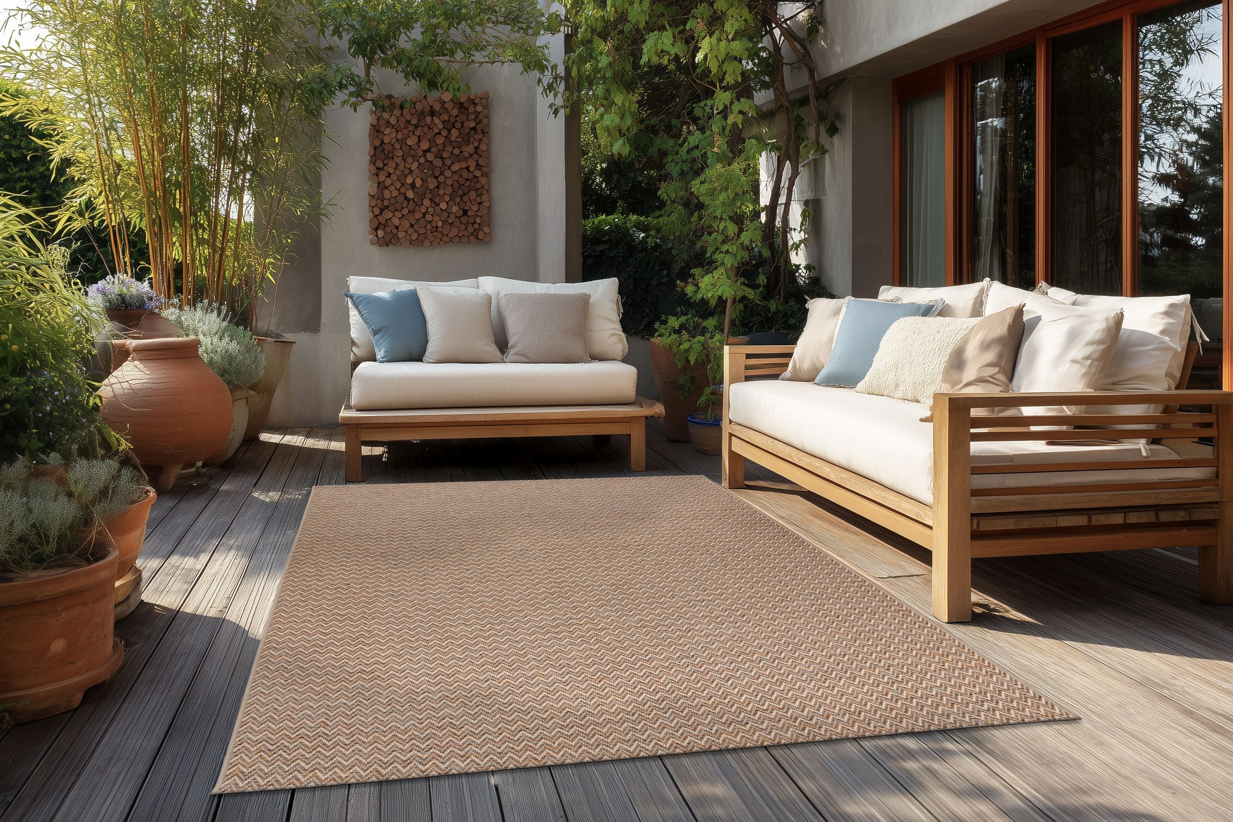 Kayoom Teppich "Tribal 525" rechteckig 6 mm Höhe Kurzflor günstig online kaufen