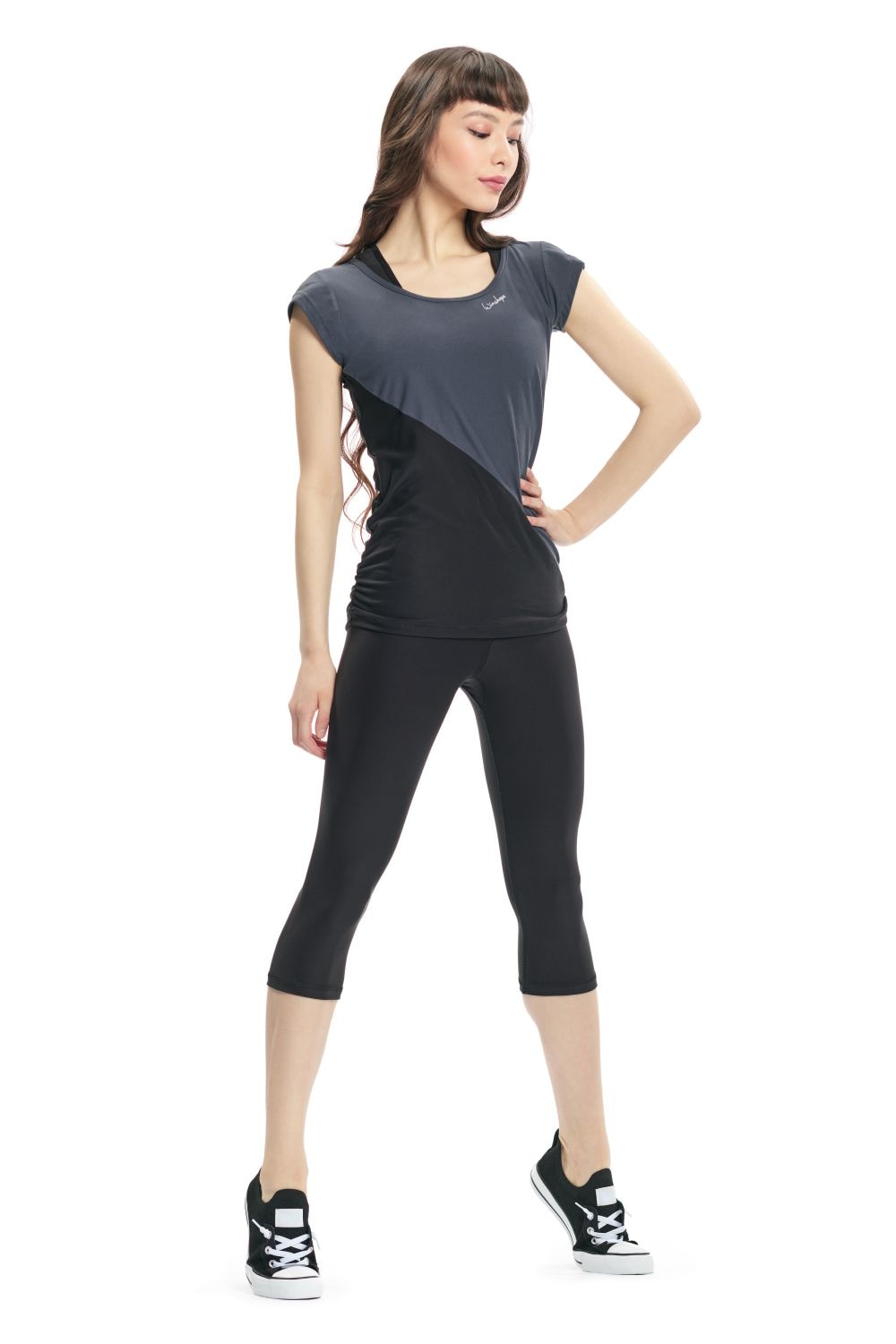 Winshape Leggings »3/4 Functional Comfort HWL217C«, mit V-Shape Applikation und Core-Bund