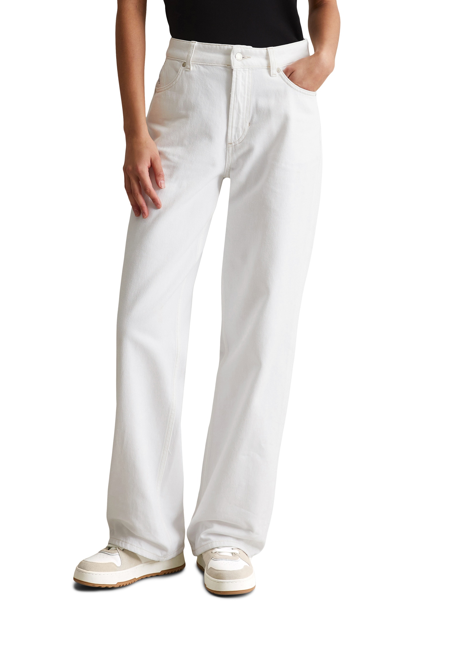 Marc O'Polo DENIM Weite Jeans »aus Rigid Denim«