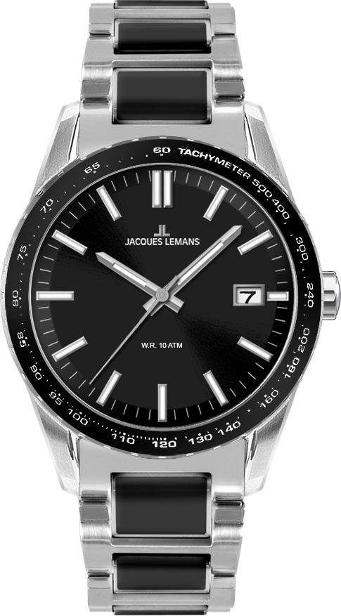 Jacques Lemans Quarzuhr »Liverpool 1-2060G« Armbanduh...