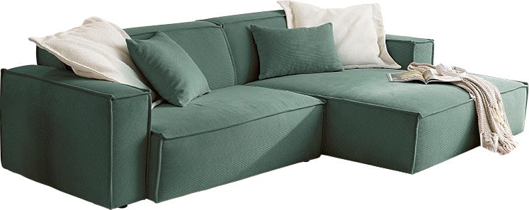 3C Candy Ecksofa "Matteo in elegant, kubischer Formensprache, bequem, L-For günstig online kaufen