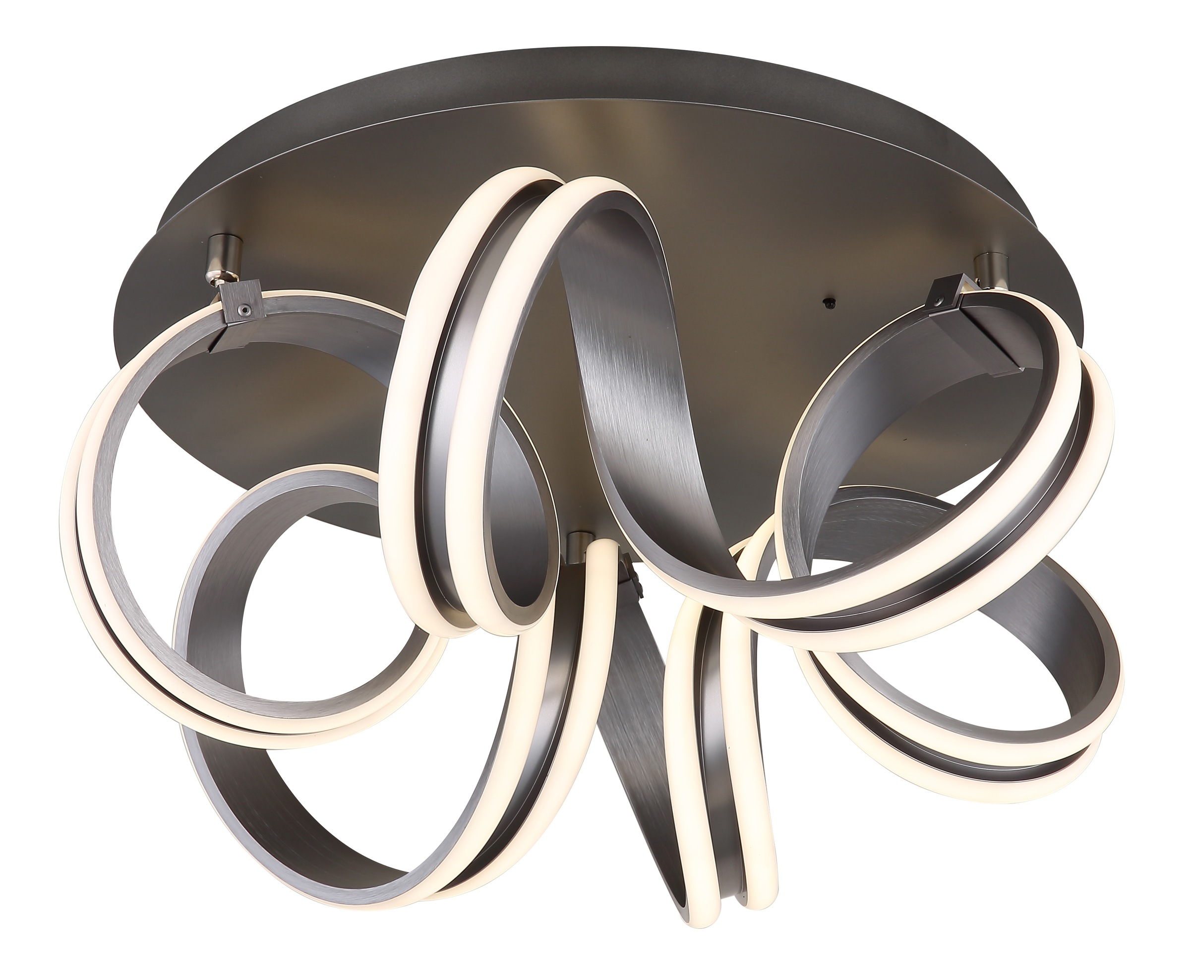 GLOBO LIGHTING Deckenleuchte »KUNI« LED-Modul 1 Stk. warmweiß - kaltweiß Deckenlampe Wohnzimmer-Leuchte Schlafzimmer-Leuchte Flur Küche