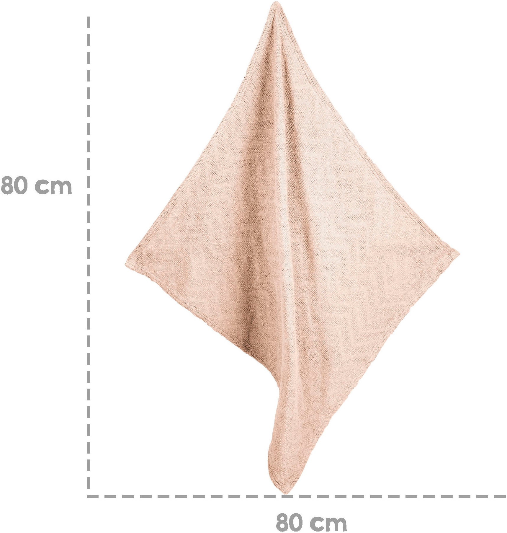 roba® Babydecke »Frosty Almond, Strickoptik«