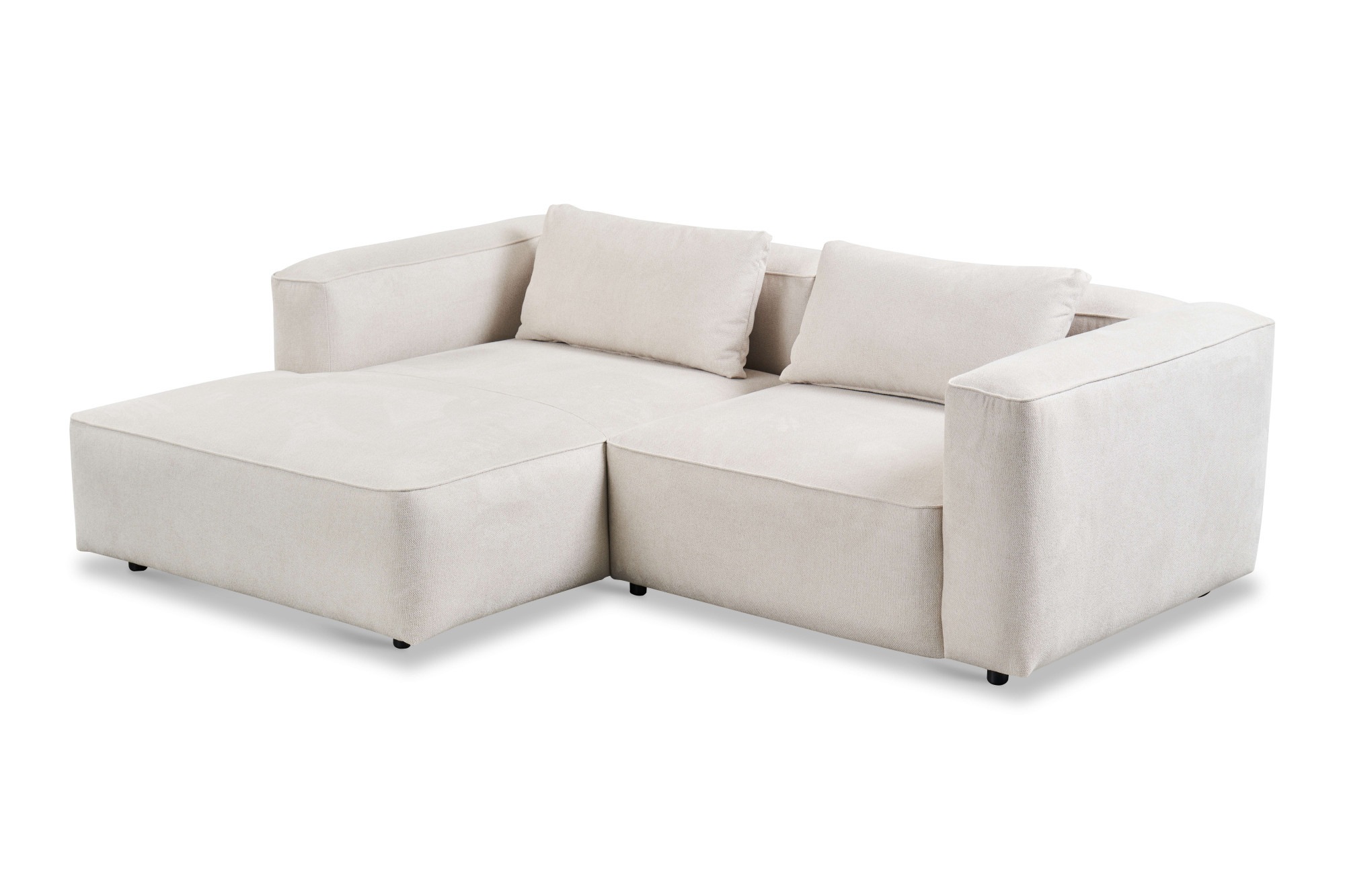 andas Ecksofa »Tvinnet«, Breite 228 cm, extra tiefe Sitzfläche, kubisches Sitzvergnügen