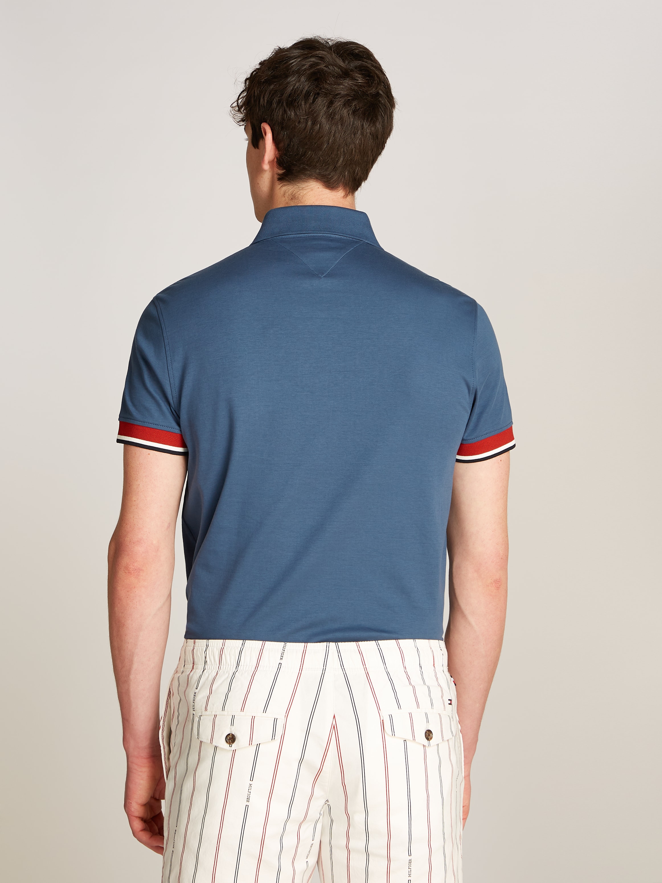 Tommy Hilfiger Poloshirt "INTERLOCK SLEEVE DETAIL REG POLO" günstig online kaufen