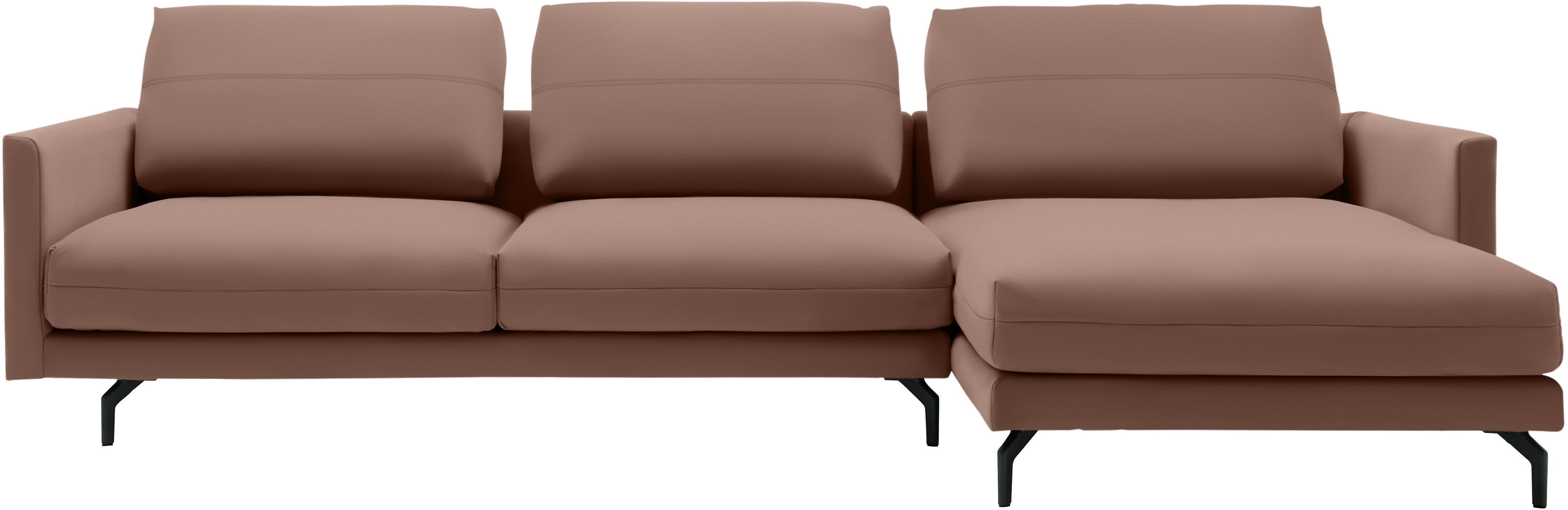 Creation BY ROLF BENZ Ecksofa "CR.414, Designecksofa, Polsterecke, Breite 300cm, L-Form" wahlweise aus feinstem Rindsleder oder hochwertigem Chenille