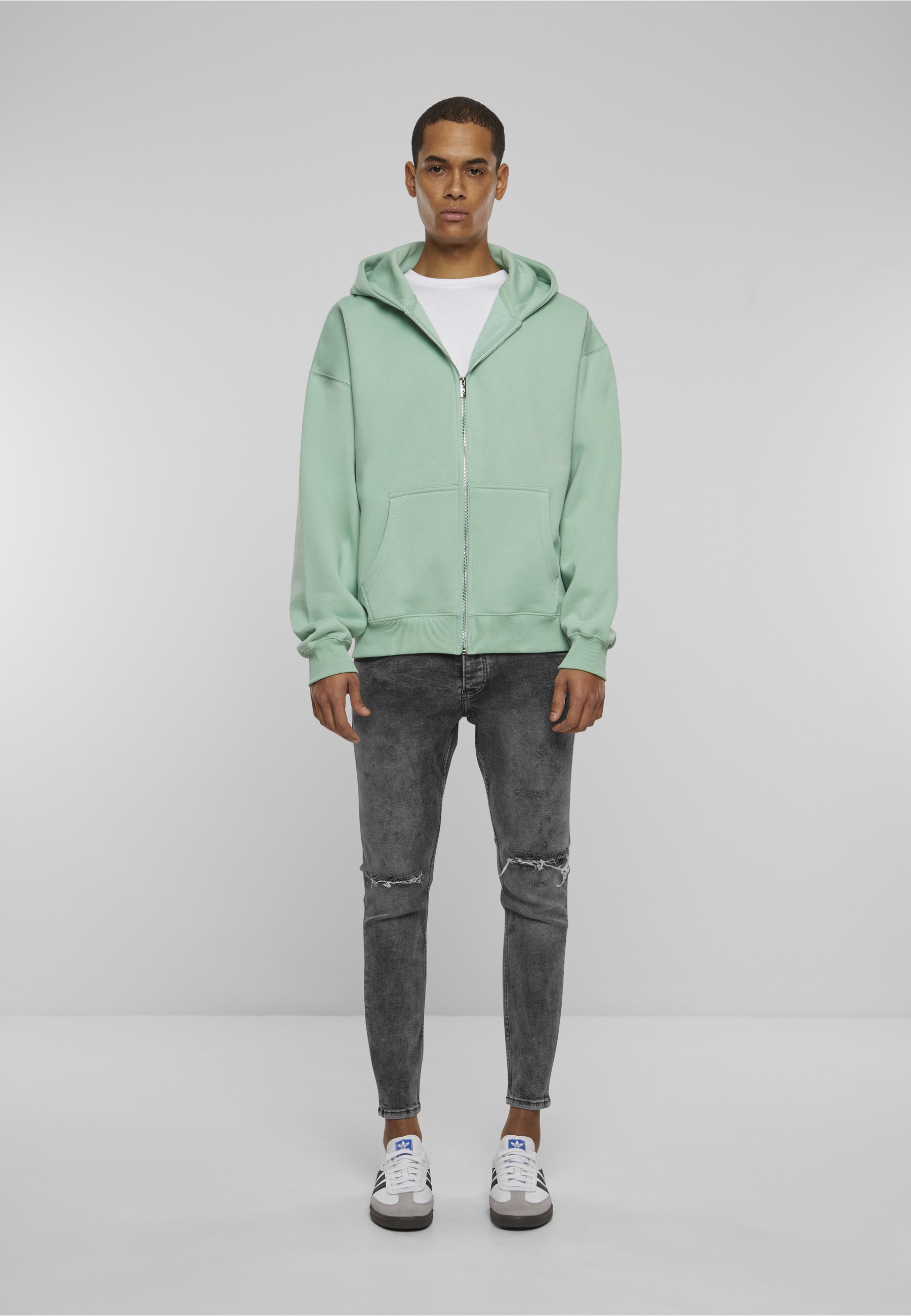 2Y Studios Sweatjacke »2Y Studios Herren 2Y Basic Oversize Zip-Hoodie«