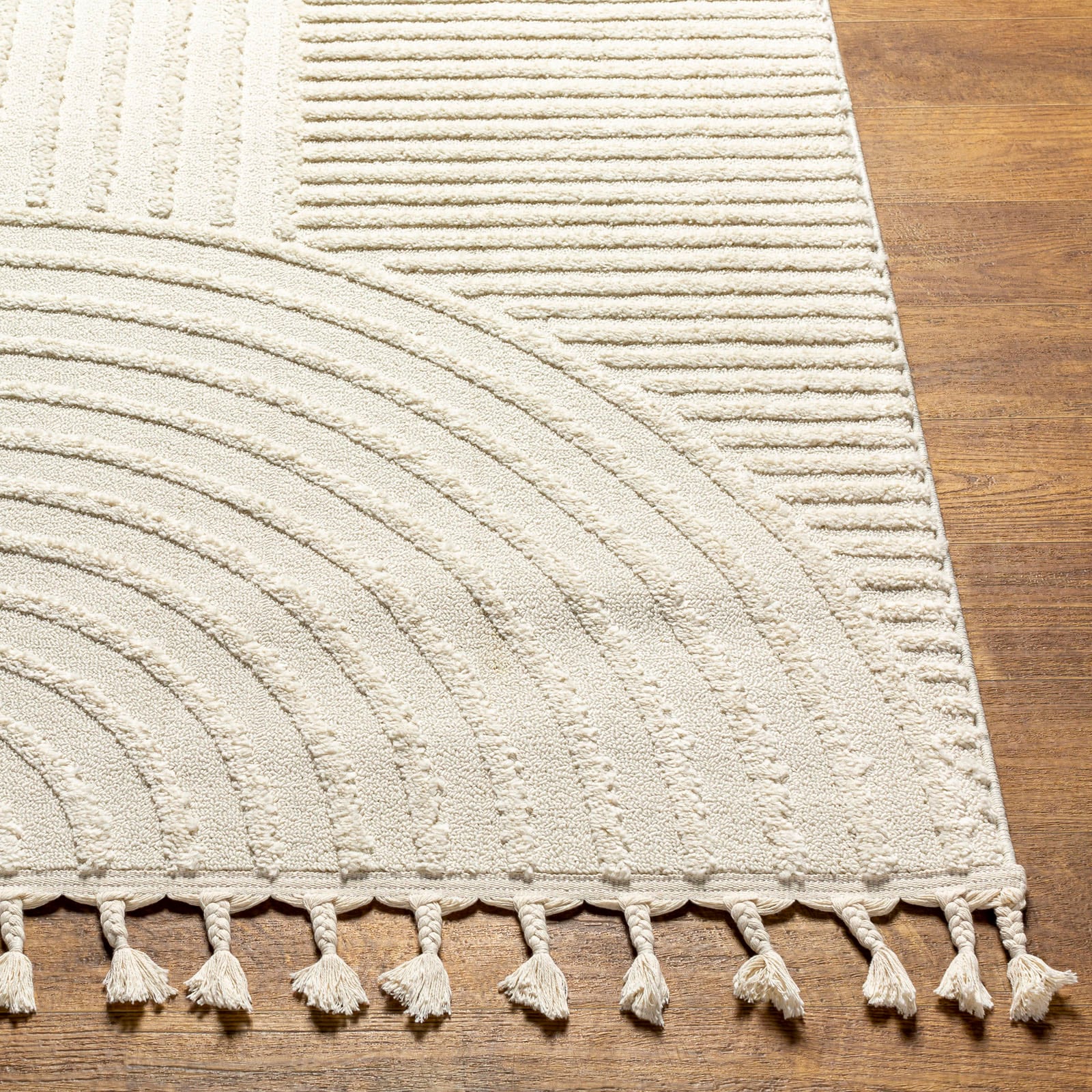 Livabliss Teppich »ZAMBIA«, rechteckig, 19 mm Höhe, Skandi Design, Modern Boho Kurzflor Wohnzimmerteppich, Schlafzimmer