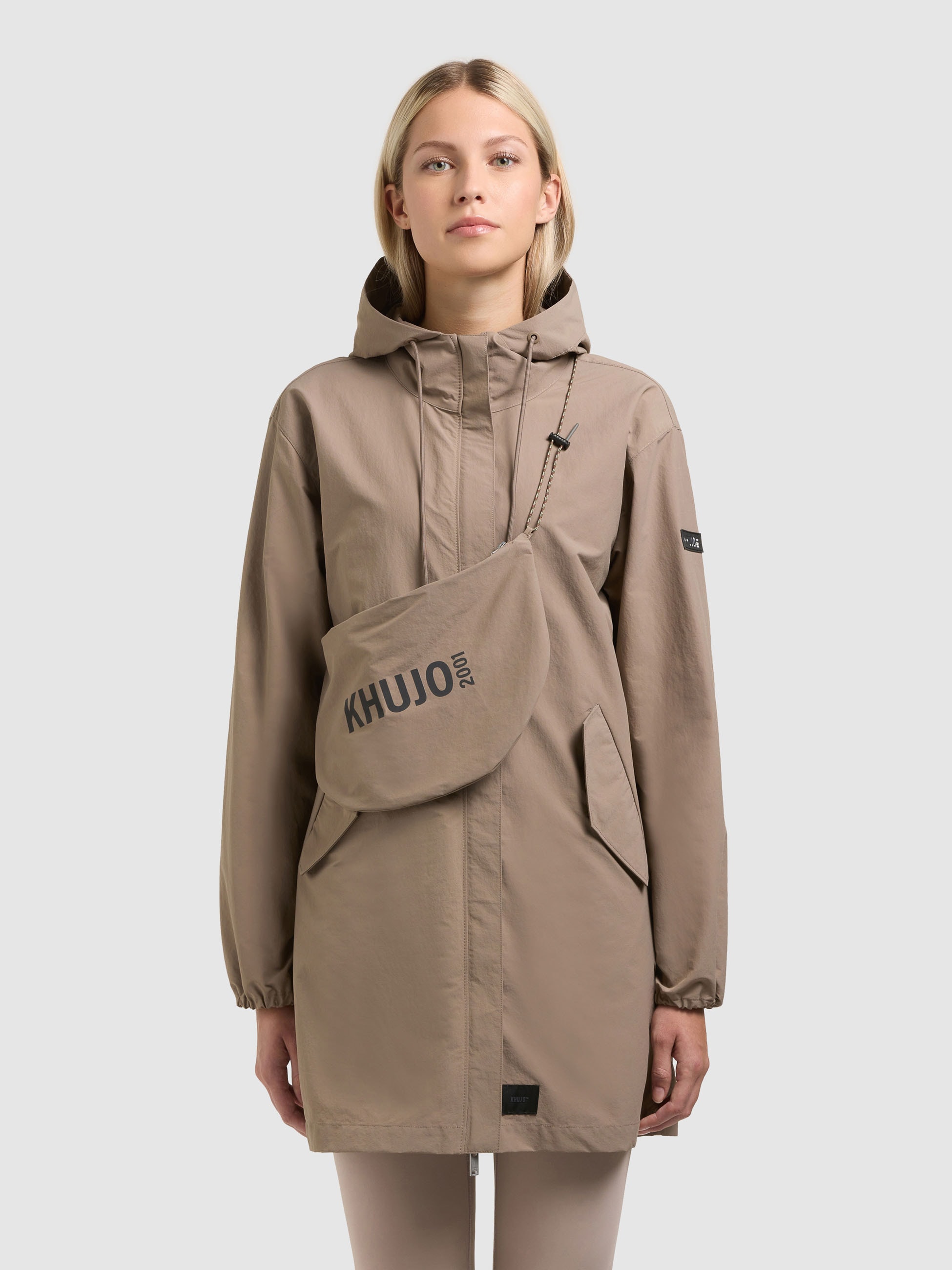 khujo Sommerjacke "AMETI" mit Kapuze günstig online kaufen