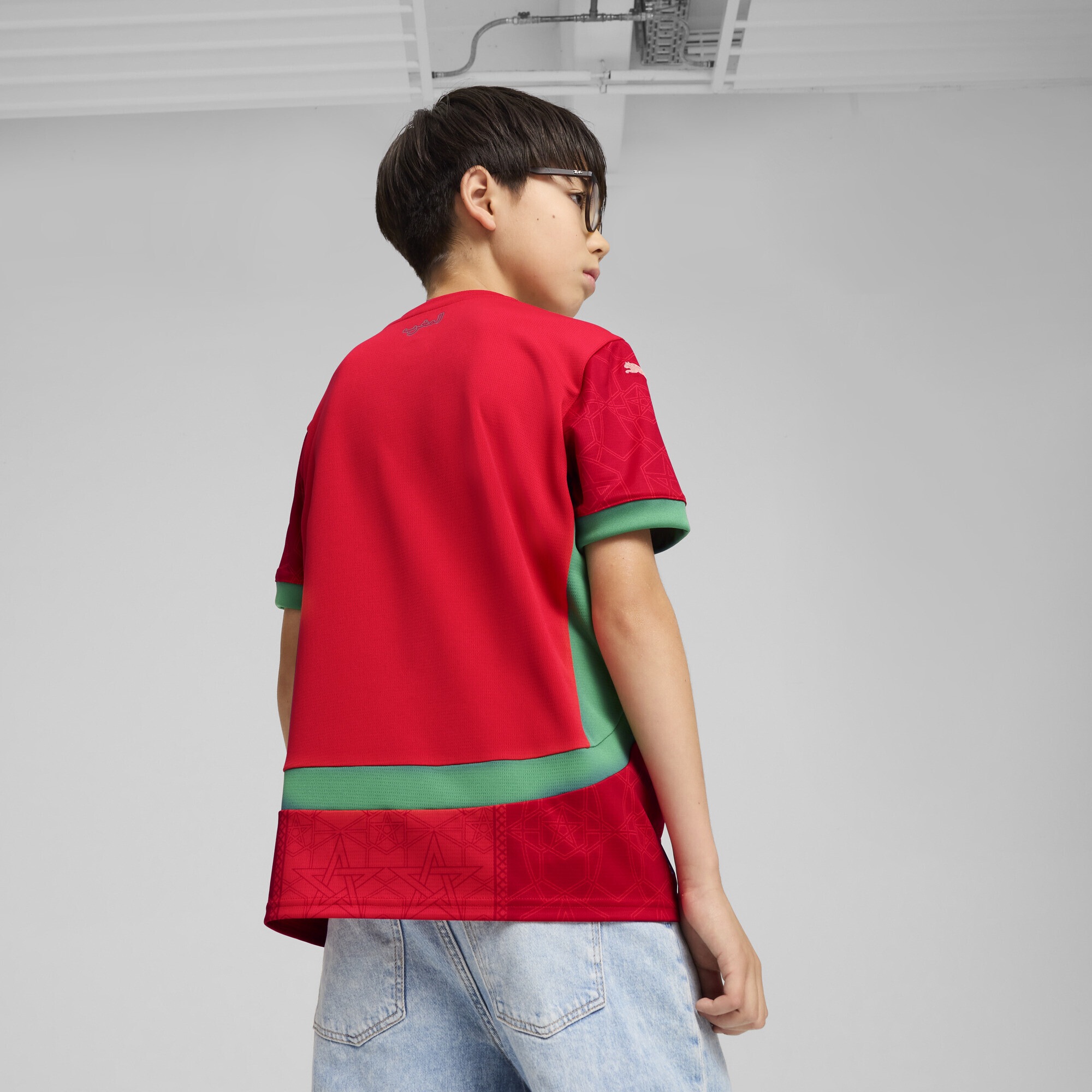 PUMA Trainingsshirt »Marokko 2025 Heimtrikot Jugendliche«