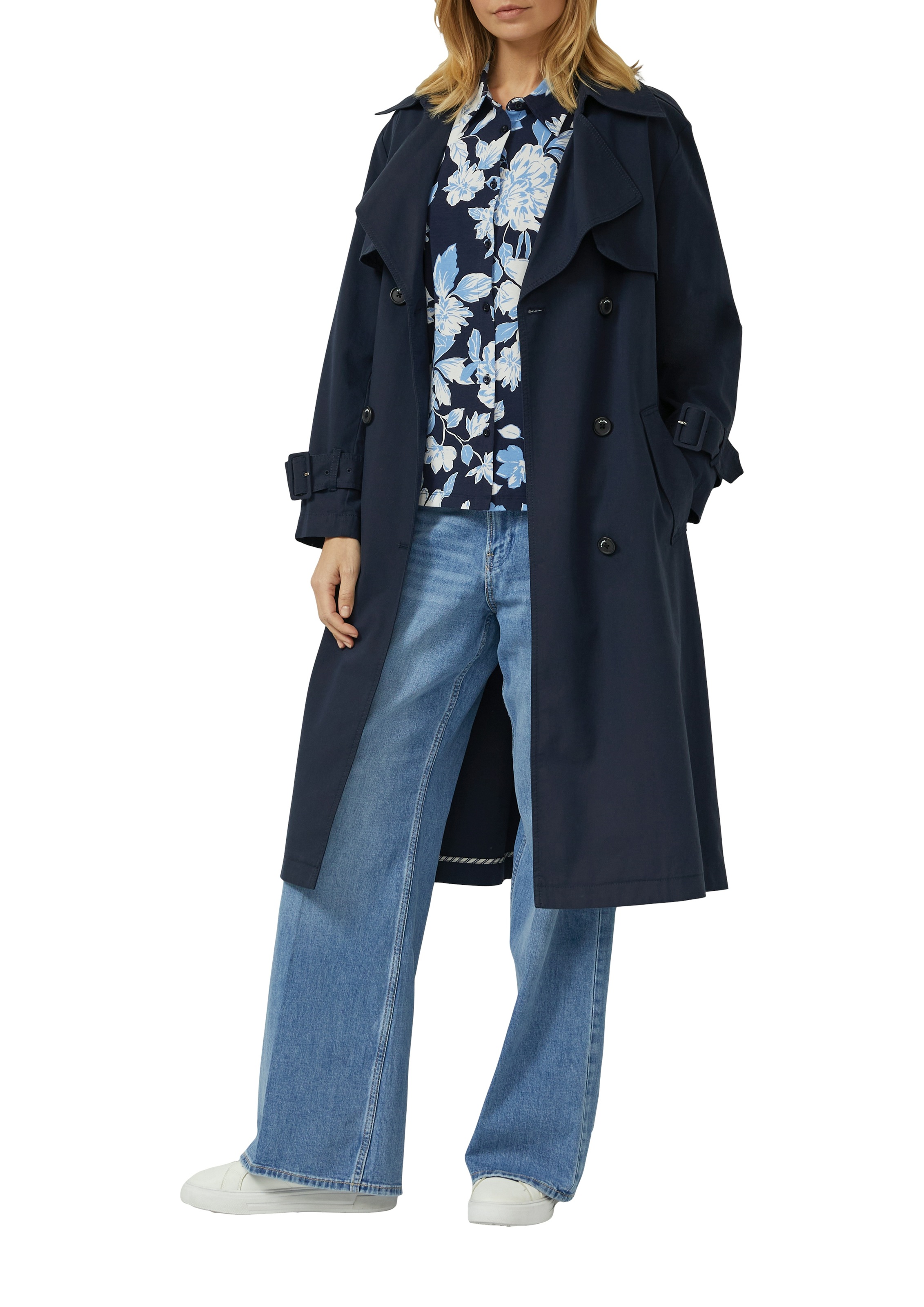 s.Oliver Langarmbluse mit Allover-Druck günstig online kaufen