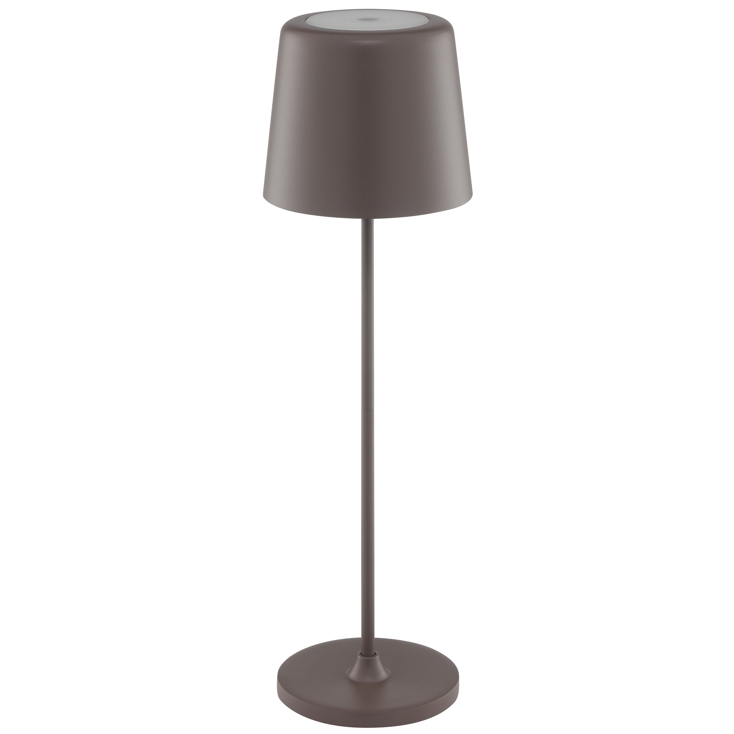 Brilliant LED Tischleuchte »Kaami - mobile LED Außen Akku Tischlampe 2er-Set« LED-Modul 2 Stk. Warmweiß 310 lm, Touchdimmer, USB, Akku, Outdoor, Indoor, Akkuleuchte 37cm hoch