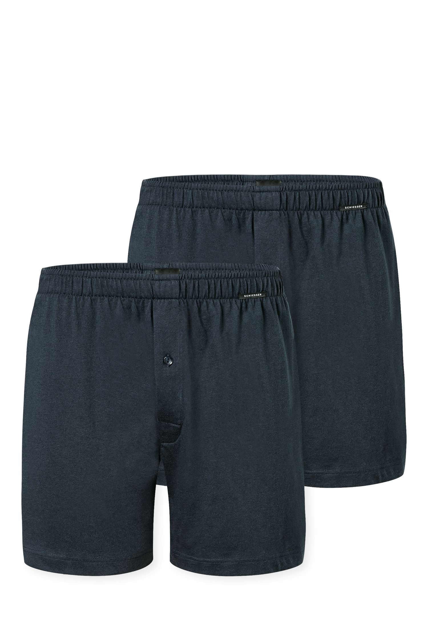 Schiesser Boxershorts "Boxershorts Multipacks" lockere Passform, mit Eingriff, Gummizug