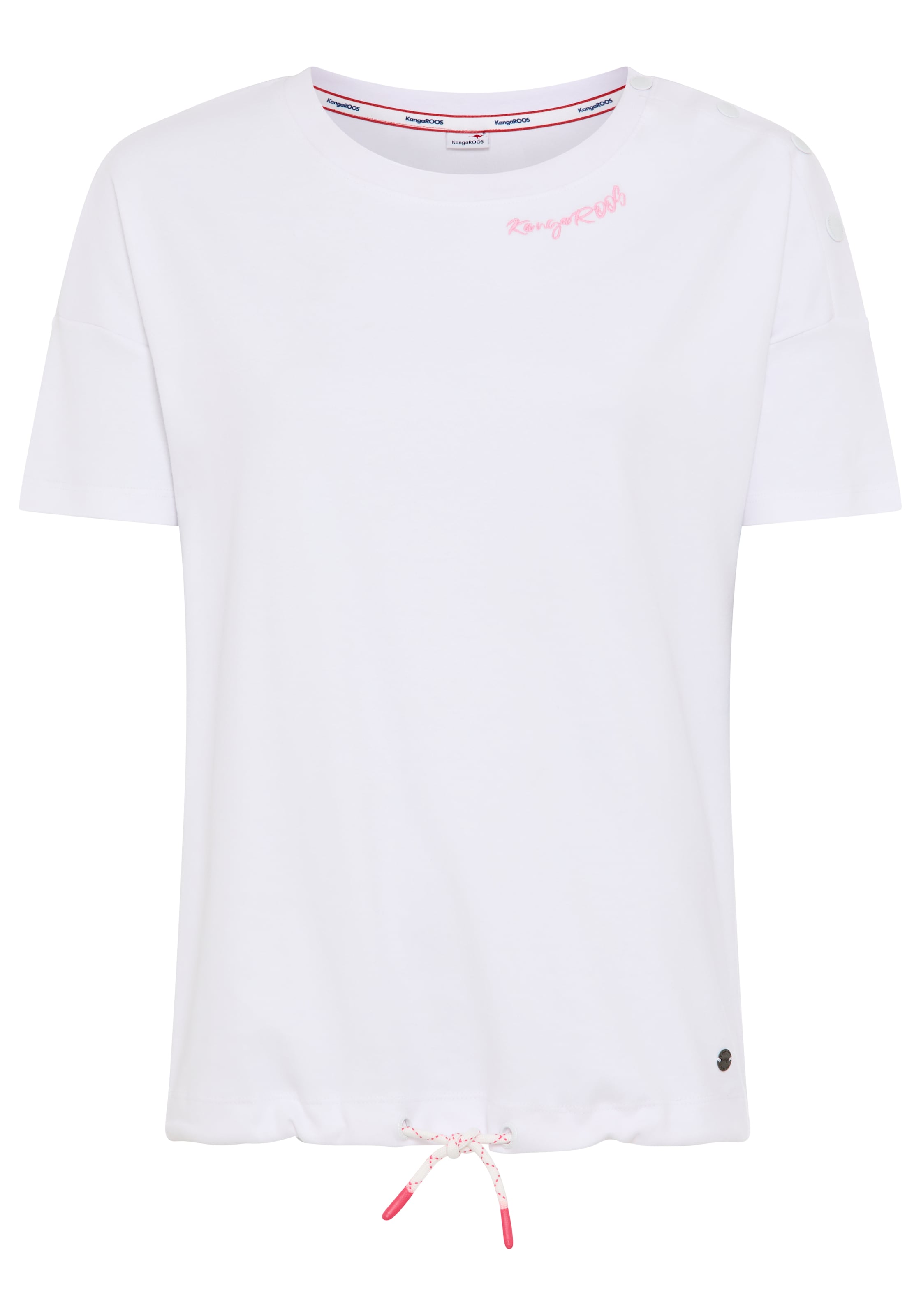 KangaROOS Sweatshirt , Casual Sweatshirt, mit Rundhalsausschnitt, figurumspielende Passform
